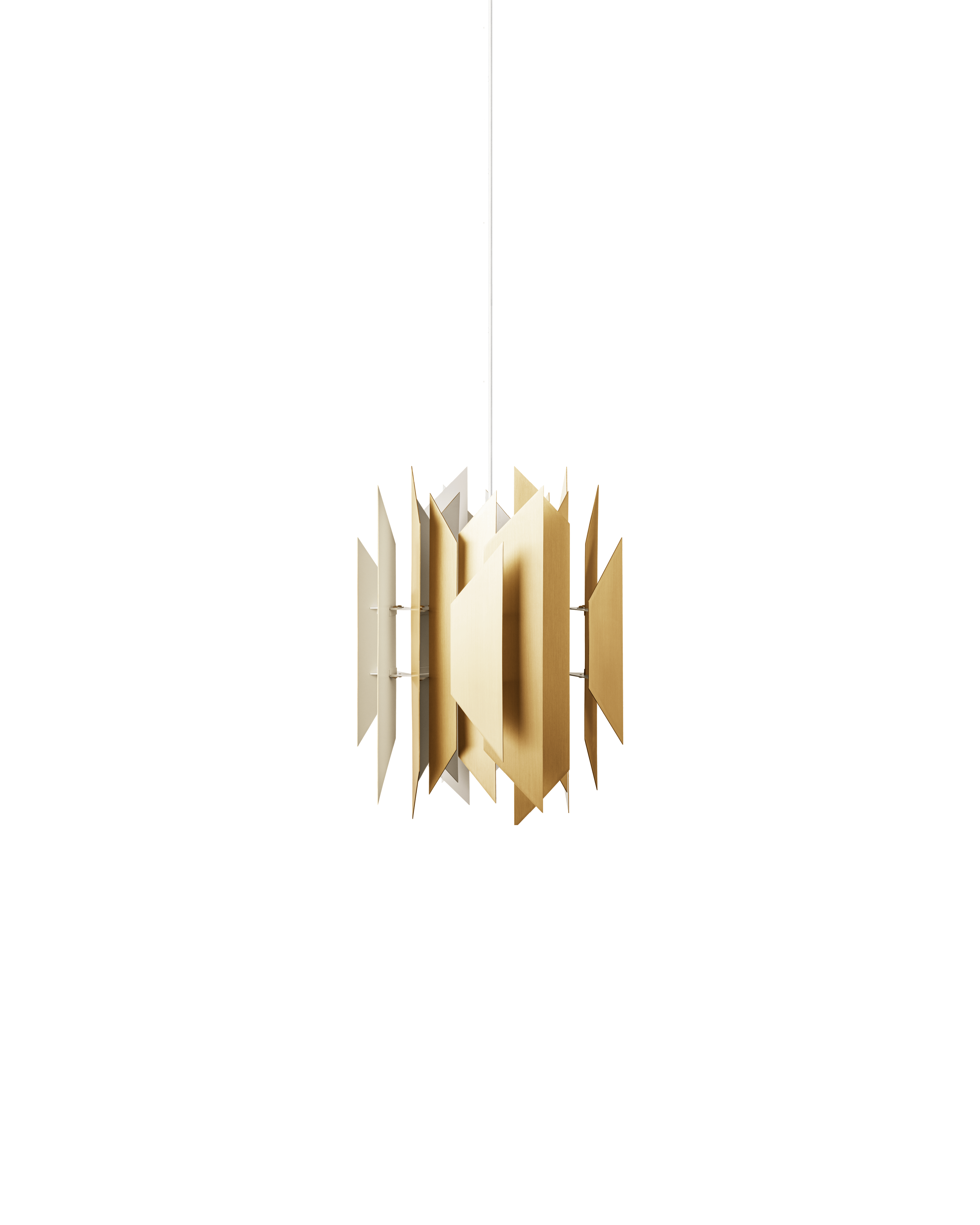 DIVAN 2 PENDANT 245 Brass