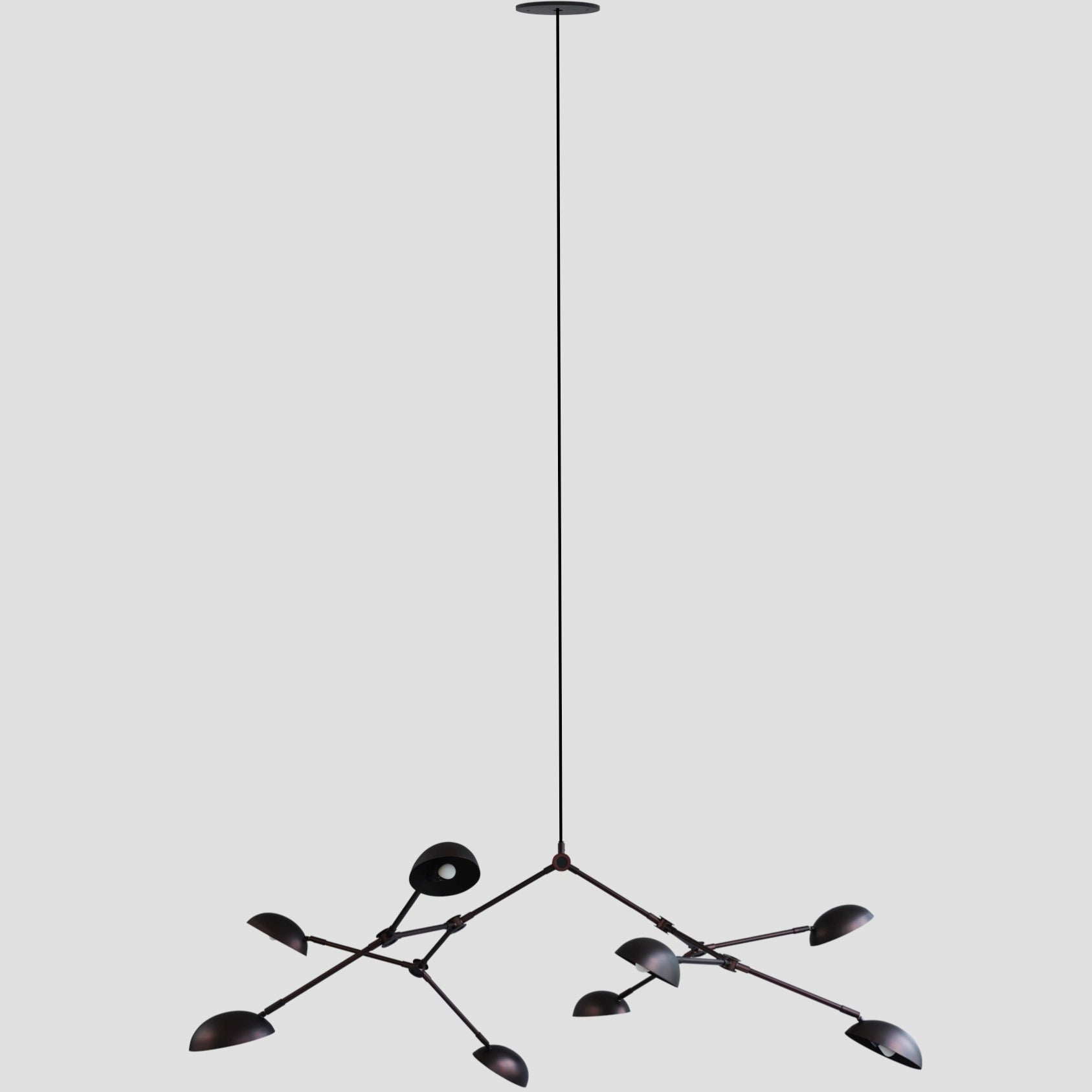 Drop Chandelier - Burned Black*