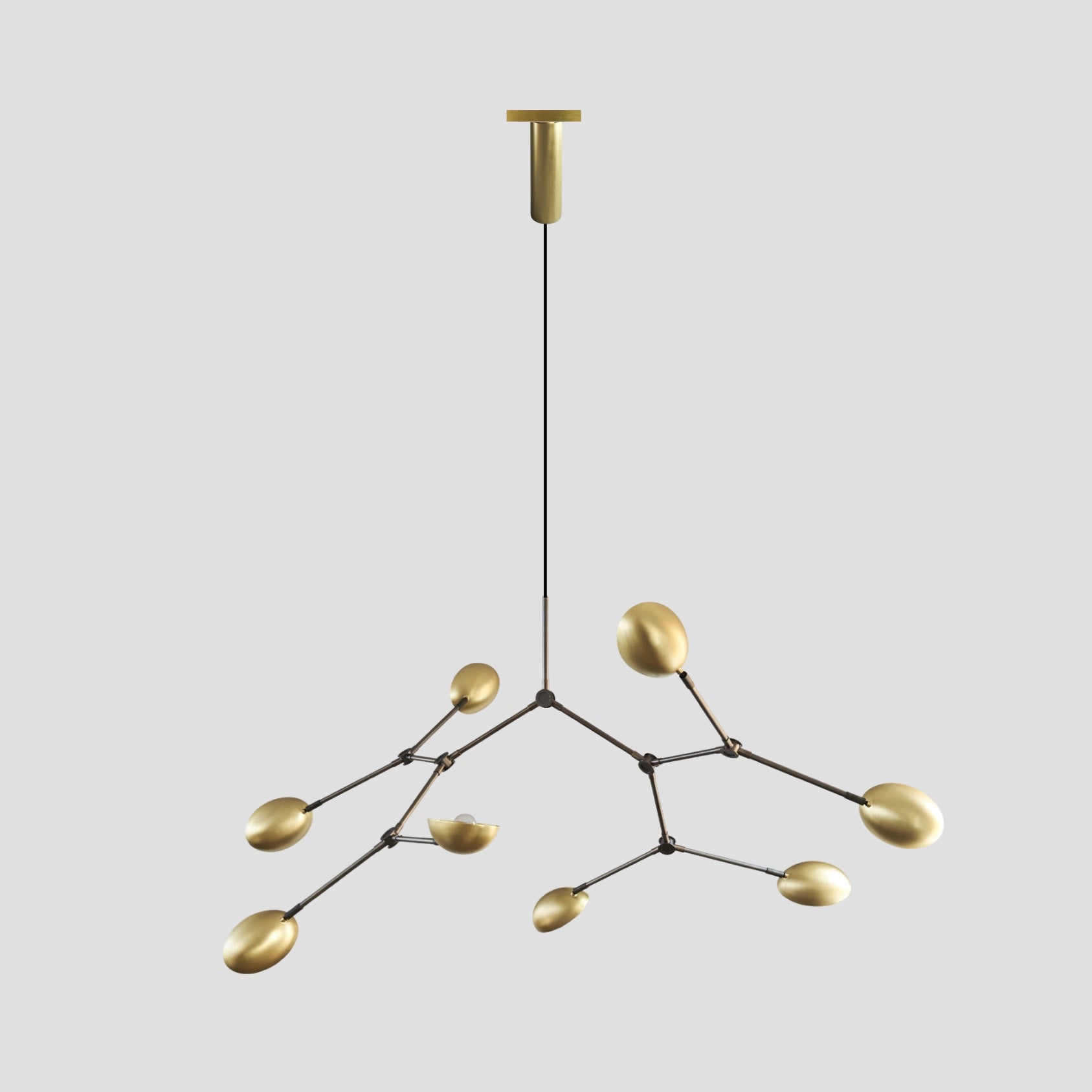 Drop Chandelier - Brass