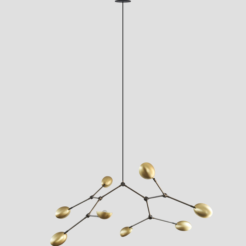 Drop Chandelier - Brass