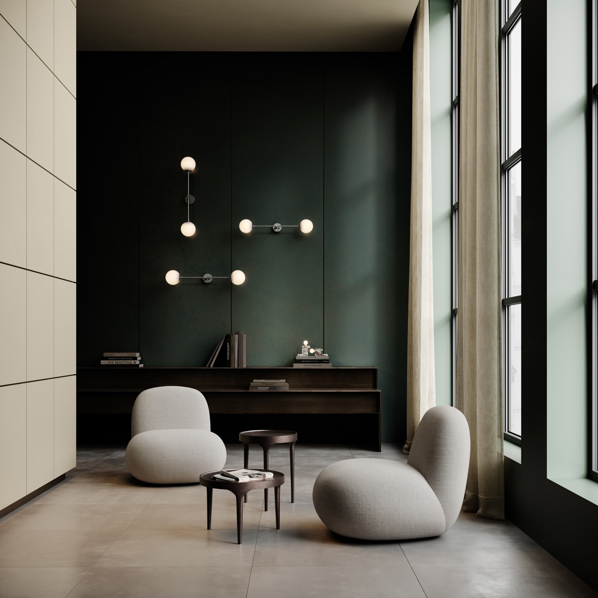 Brick Lamp, Tall - Calacatta - 101 Copenhagen