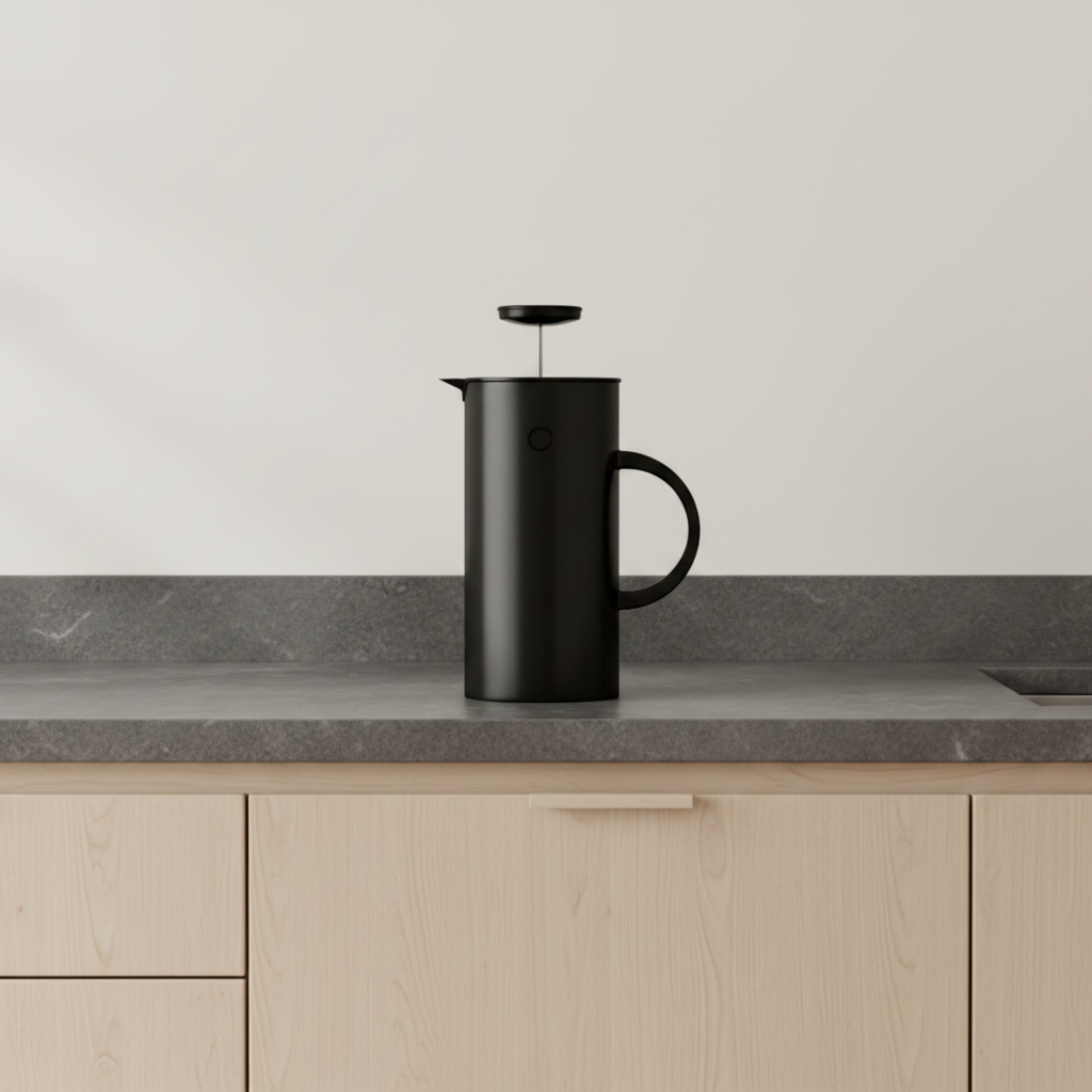 EM77 French press 1 L - black