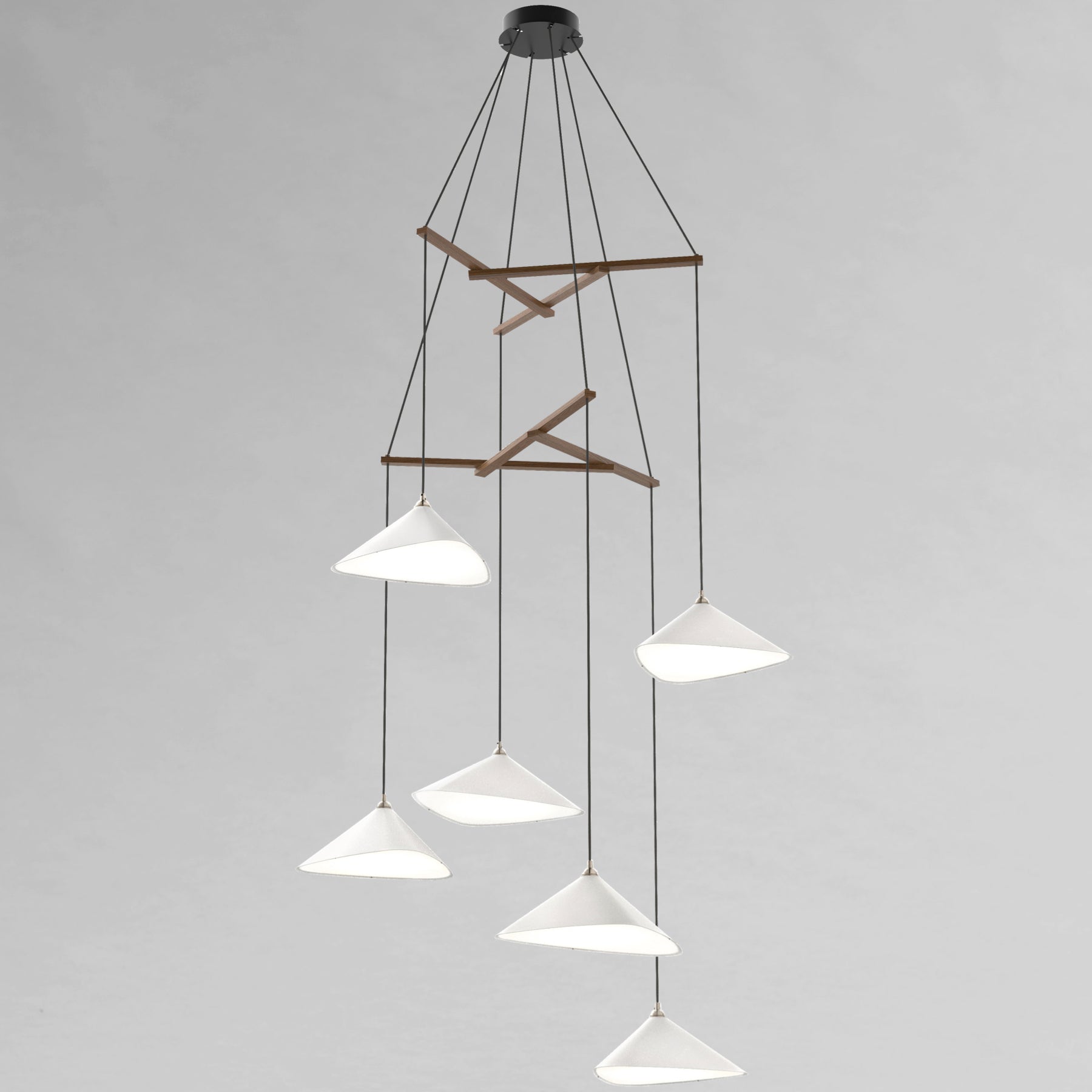 Emily Chandelier, V6 - 5 Finish Options*