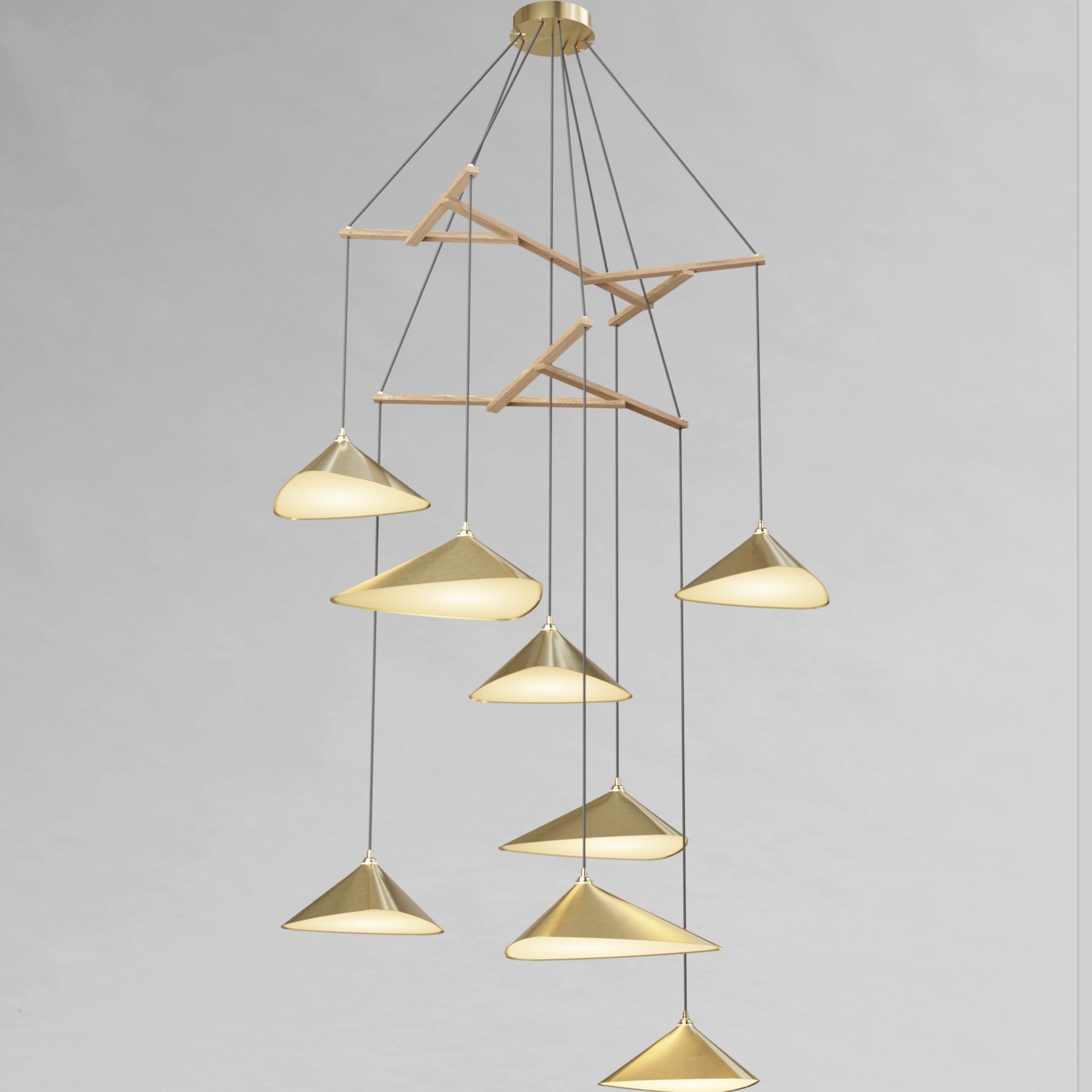 Emily Chandelier, V8 - 5 Finish Options*