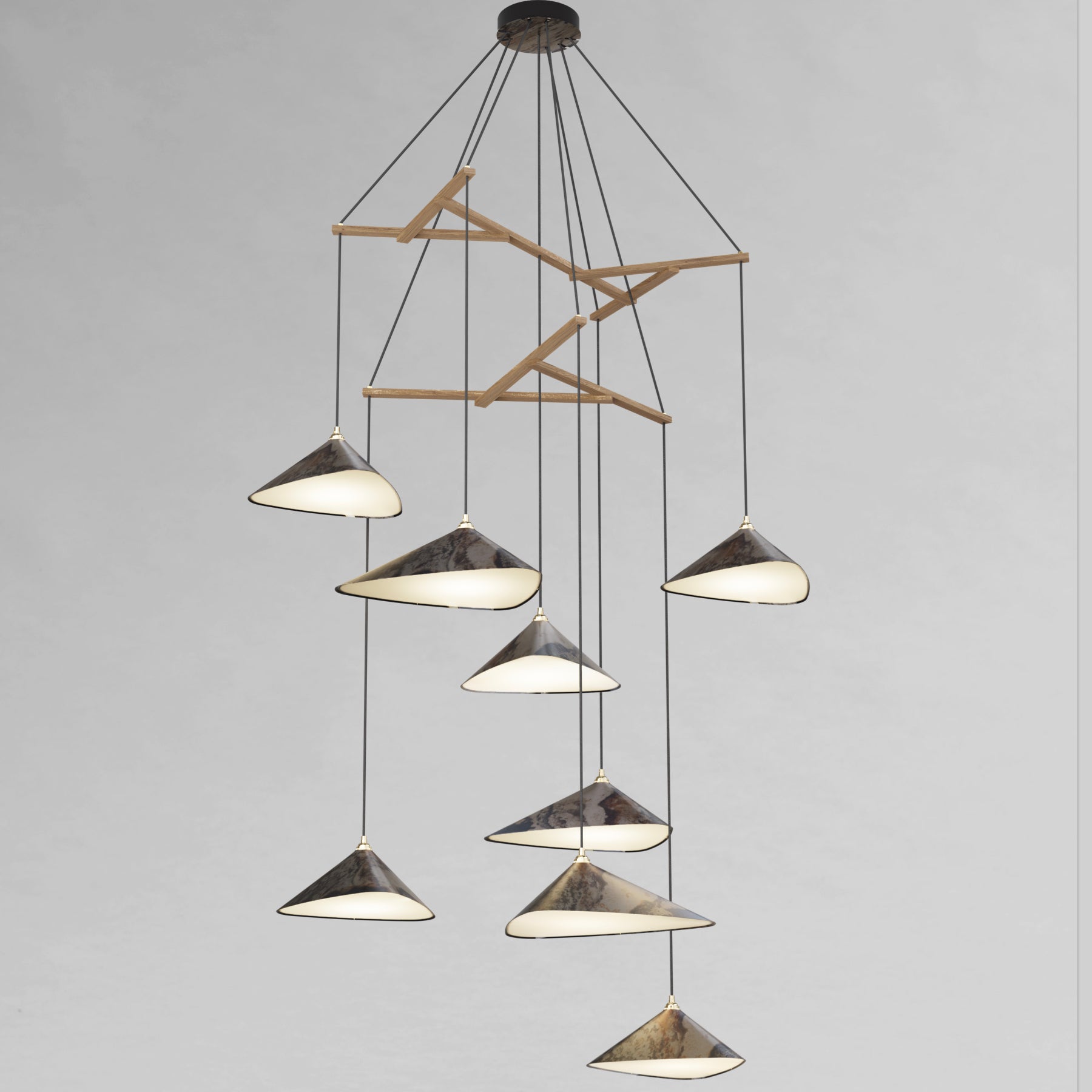 Emily Chandelier, V8 - 5 Finish Options*