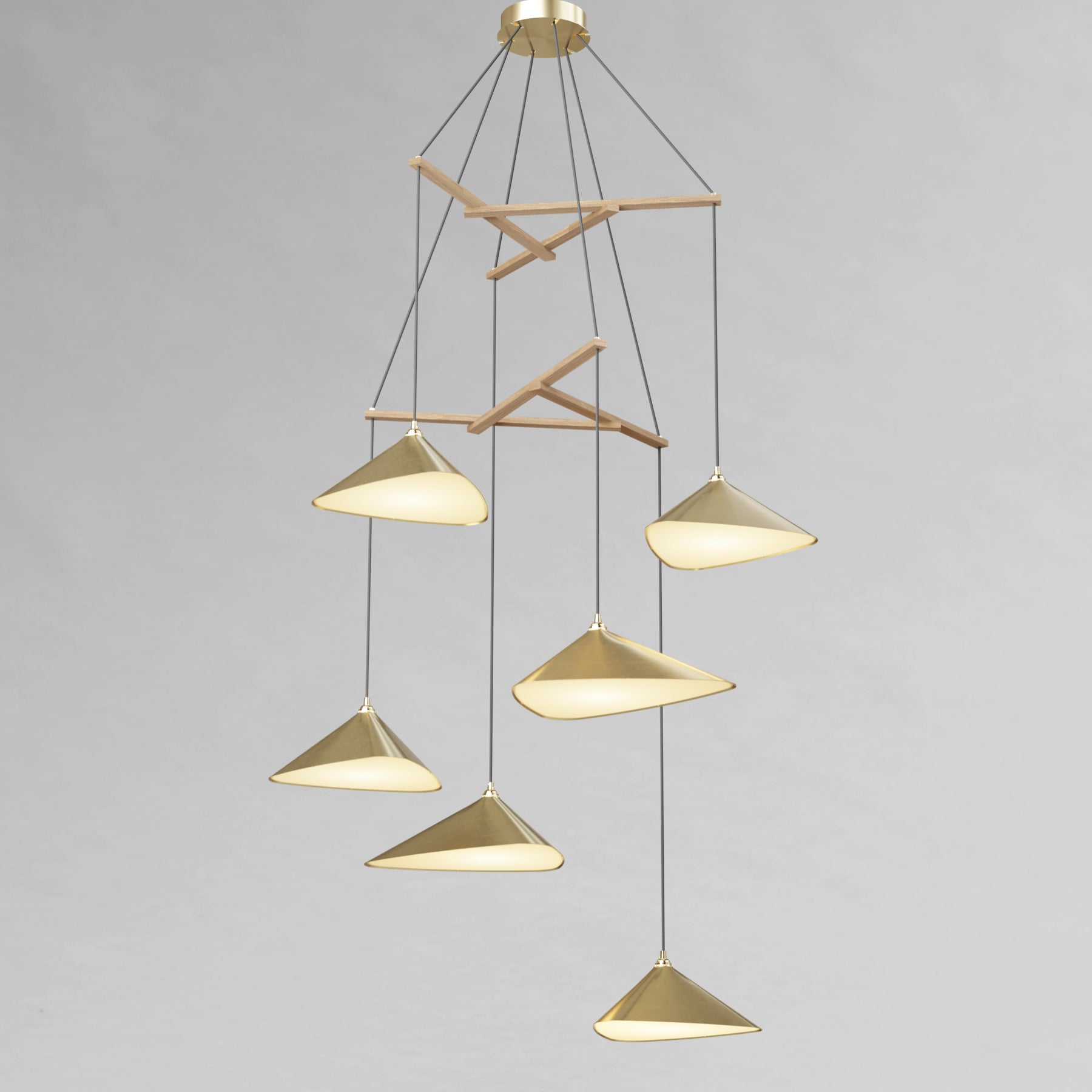 Emily Chandelier, V6 - 5 Finish Options*
