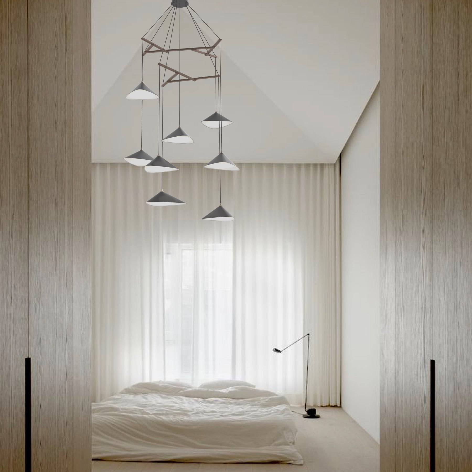 Emily Chandelier, V8 - 5 Finish Options*