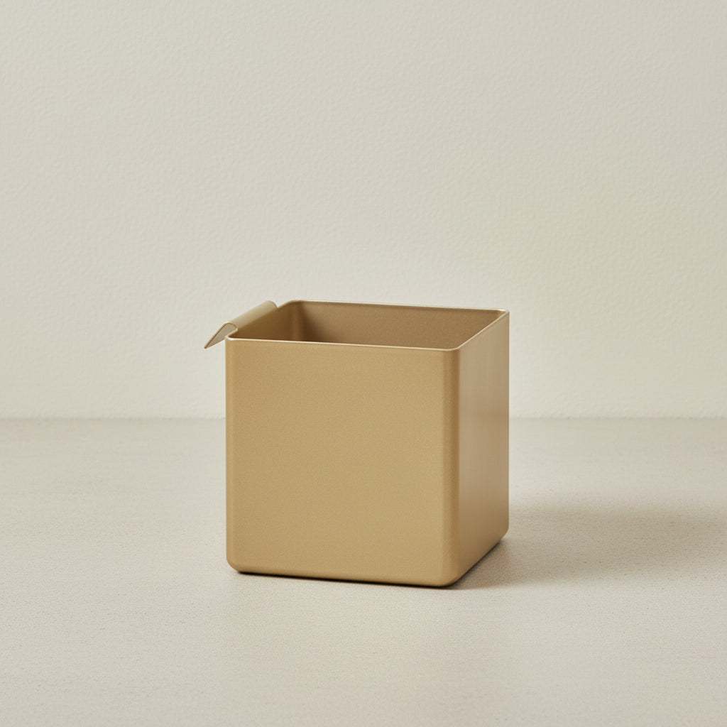 FLEX Wall System - Dark Oak & Brass