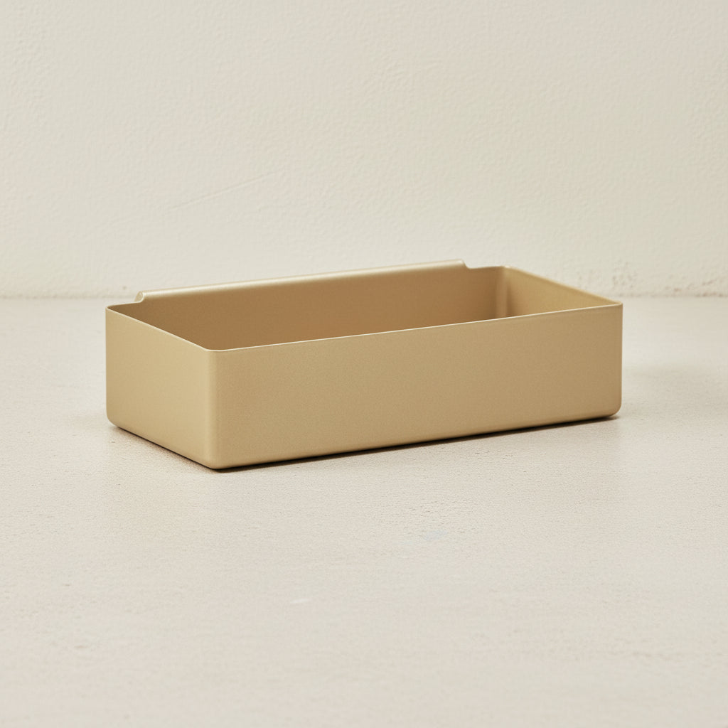 FLEX Wall System - Dark Oak & Brass