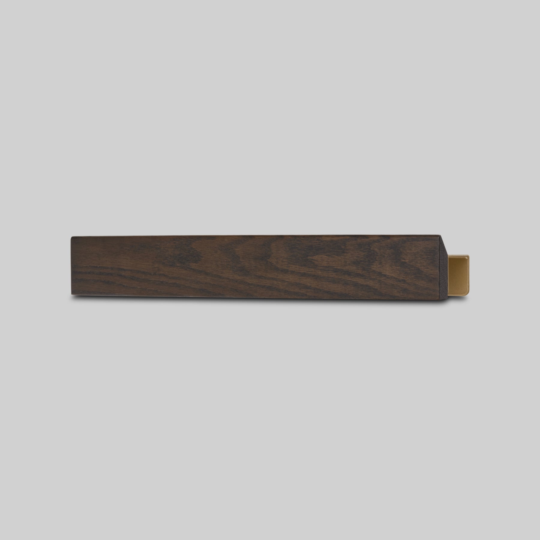 FLEX Wall System - Dark Oak & Brass