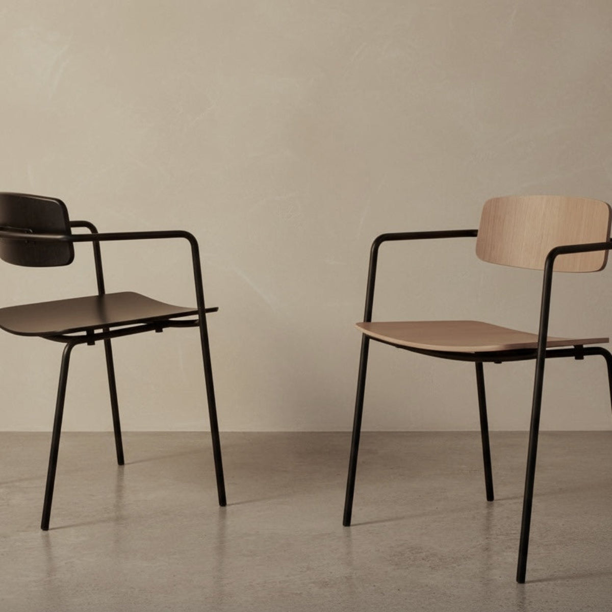 FLOAT chair - natural oak