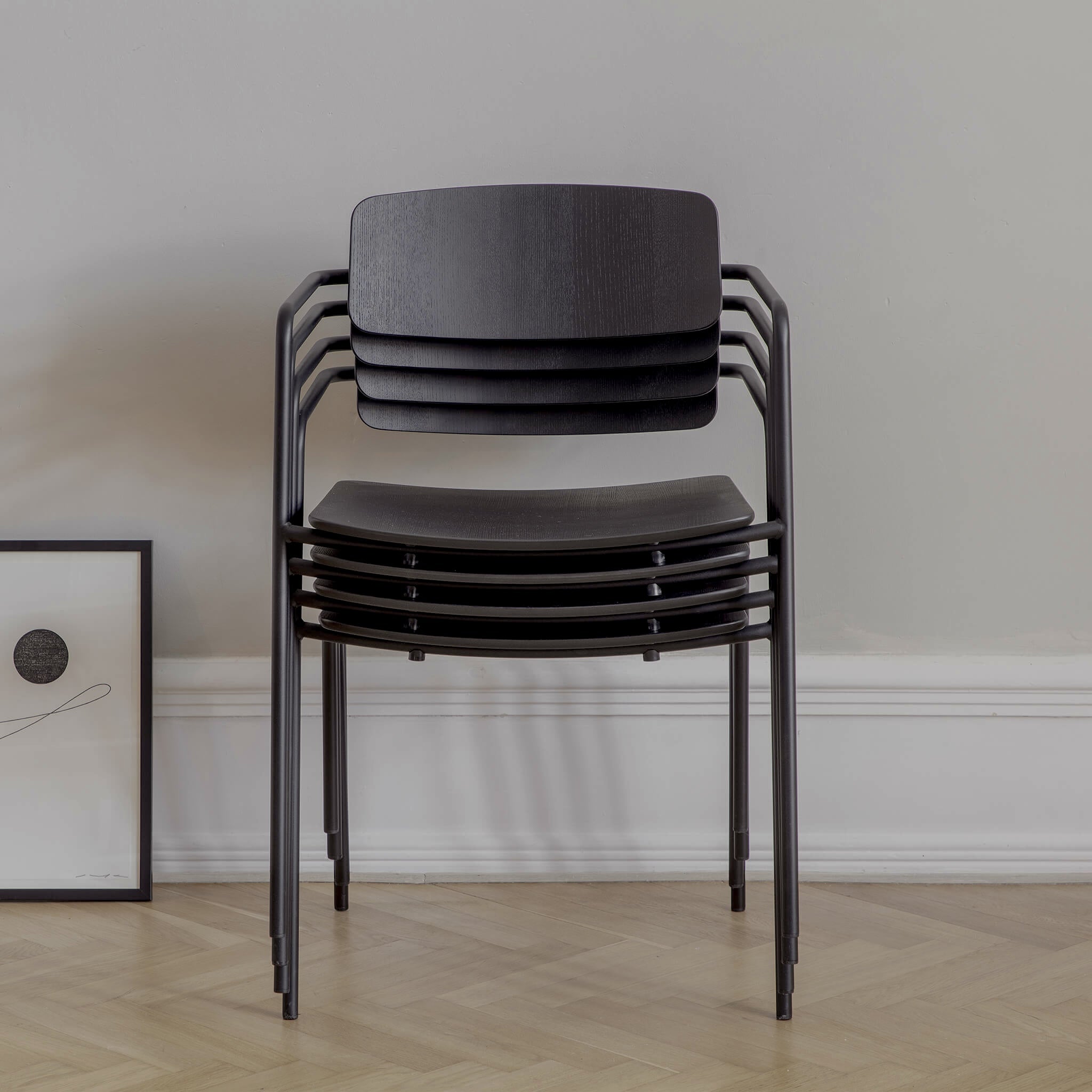 FLOAT chair - black