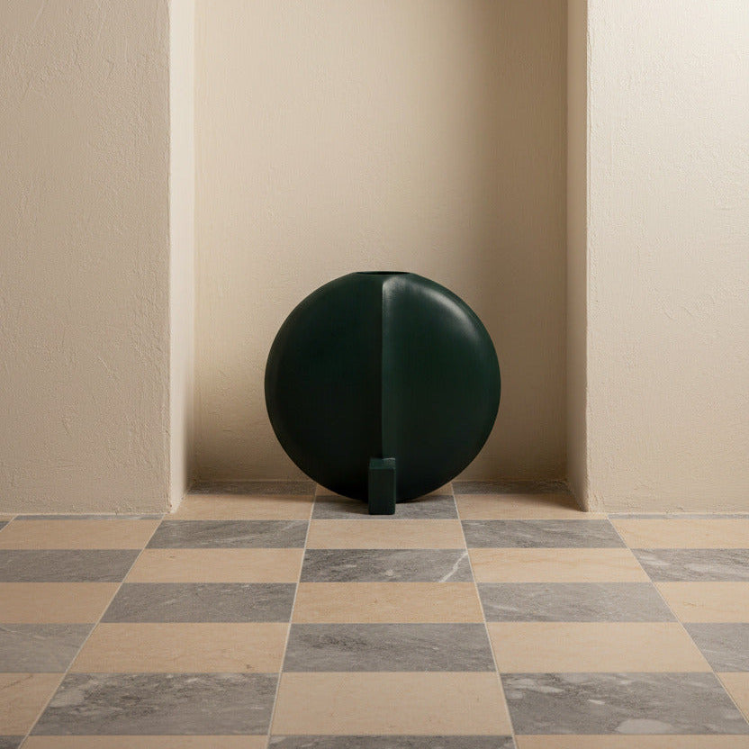 Guggenheim, Big - Dark Green High Glaze
