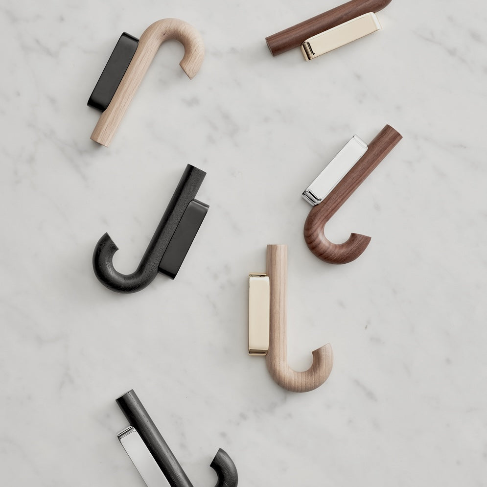 HOOK Mini, black oak-brass