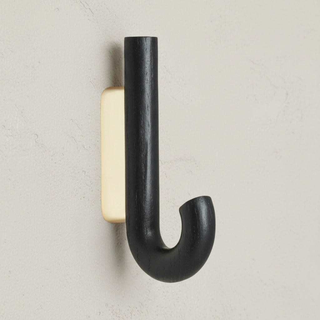 HOOK Mini, black oak-brass