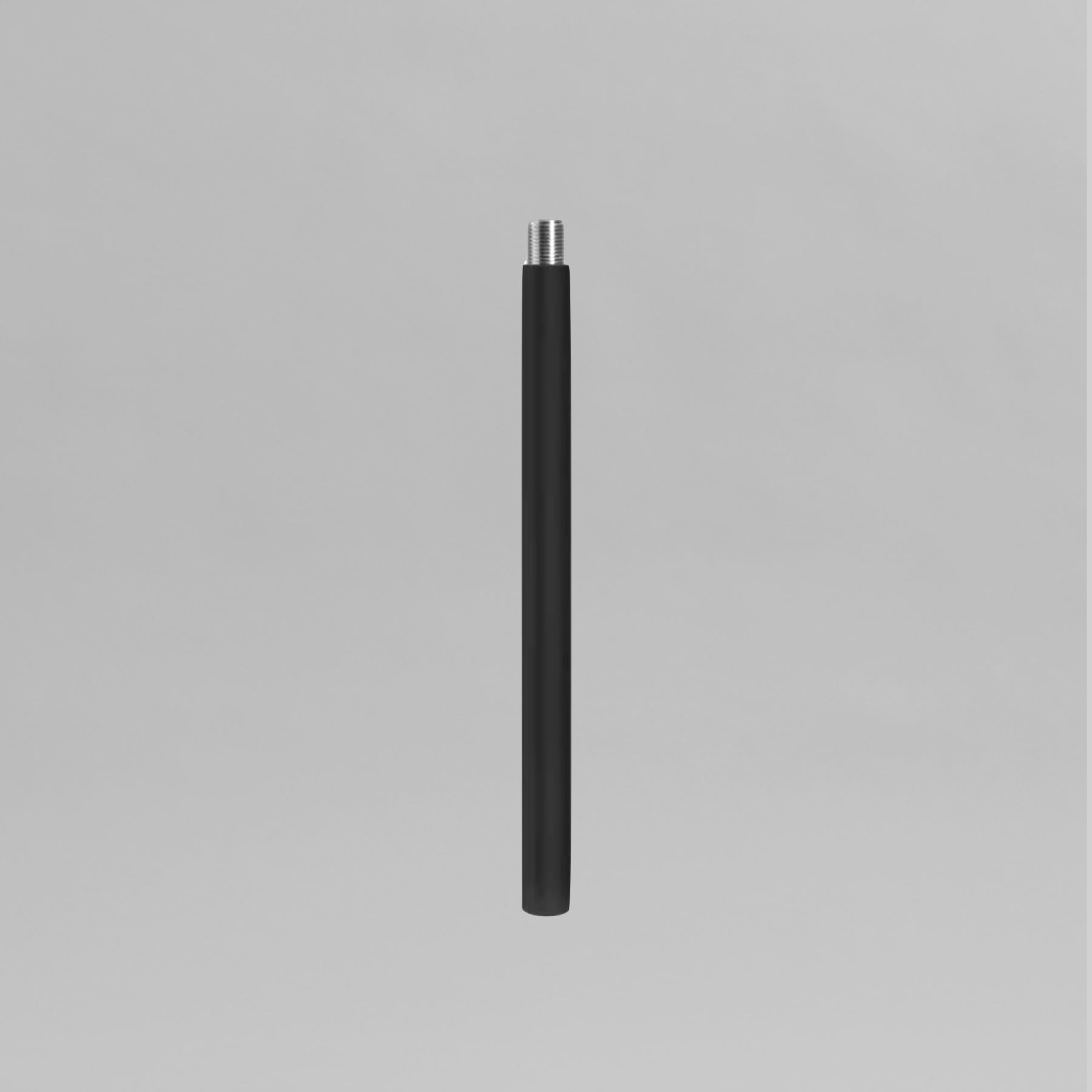 Matte Black Chandelier Rod for Stingray - 6"