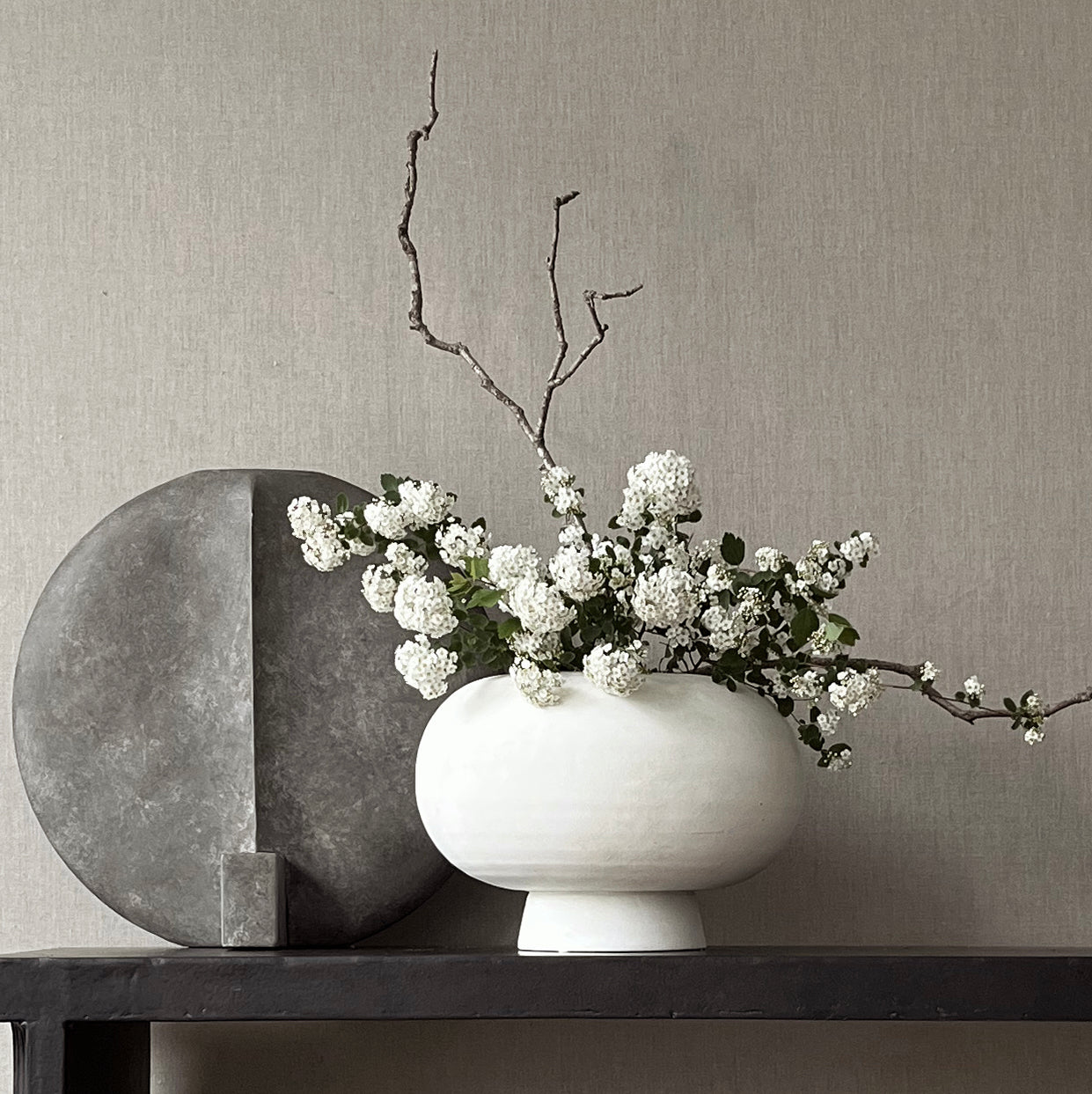 花瓶・フラワースタンド 101  Kabin Vase Fat Bone White 101 Copenhagen - Kabin Vase, Fat - Bone White