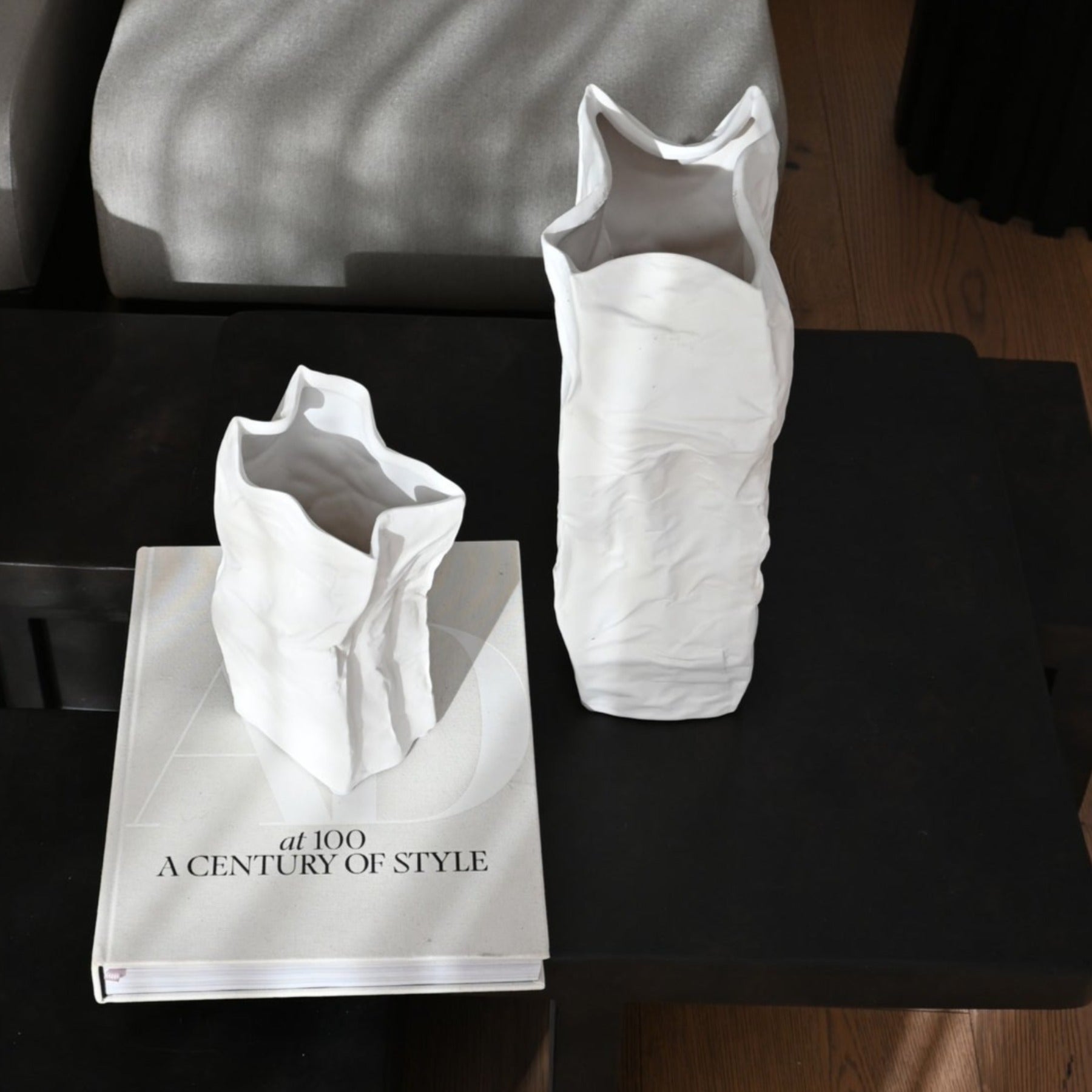 Kami Vase, Mini - Bone White
