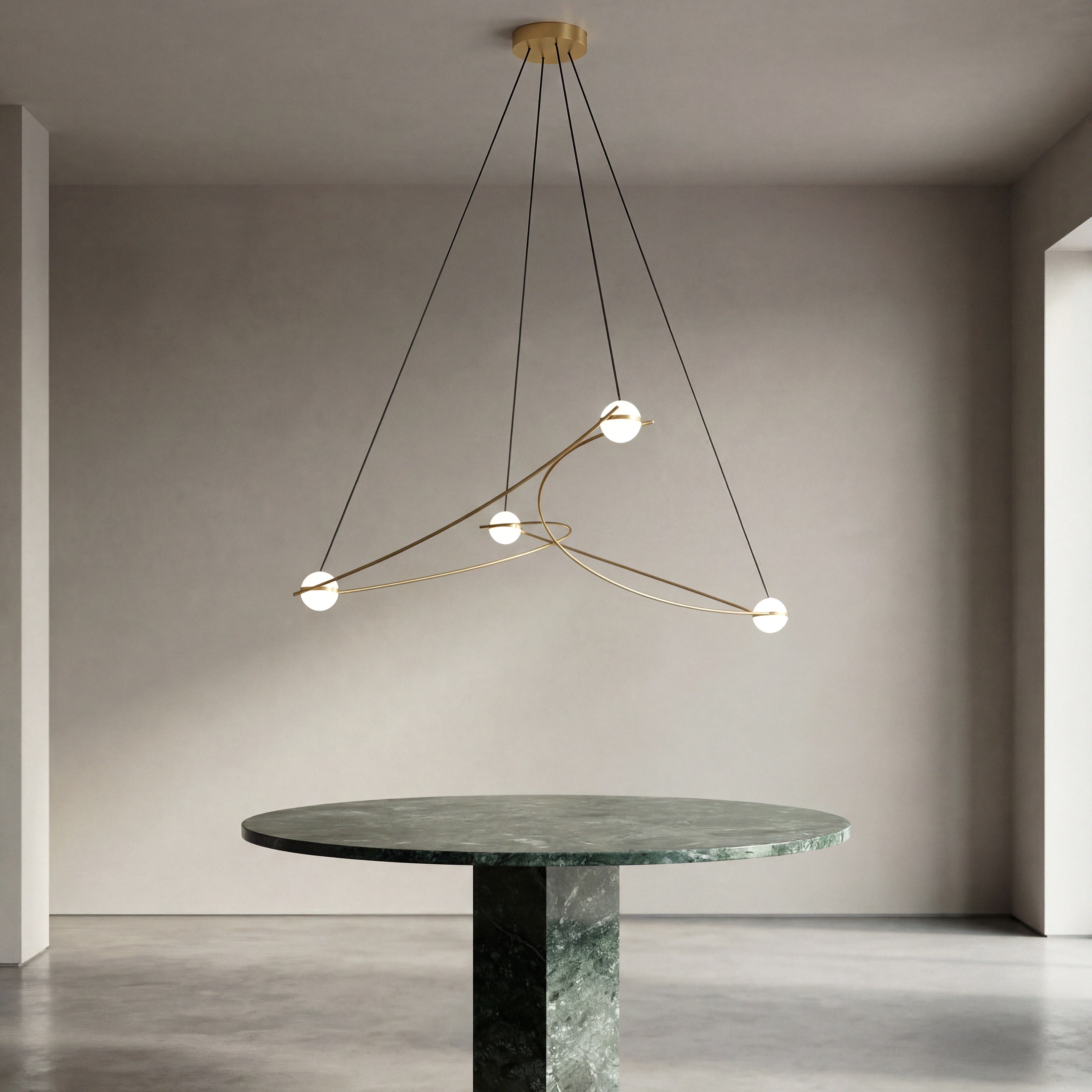 Kosmos 4L Chandelier - 4 Finish Options