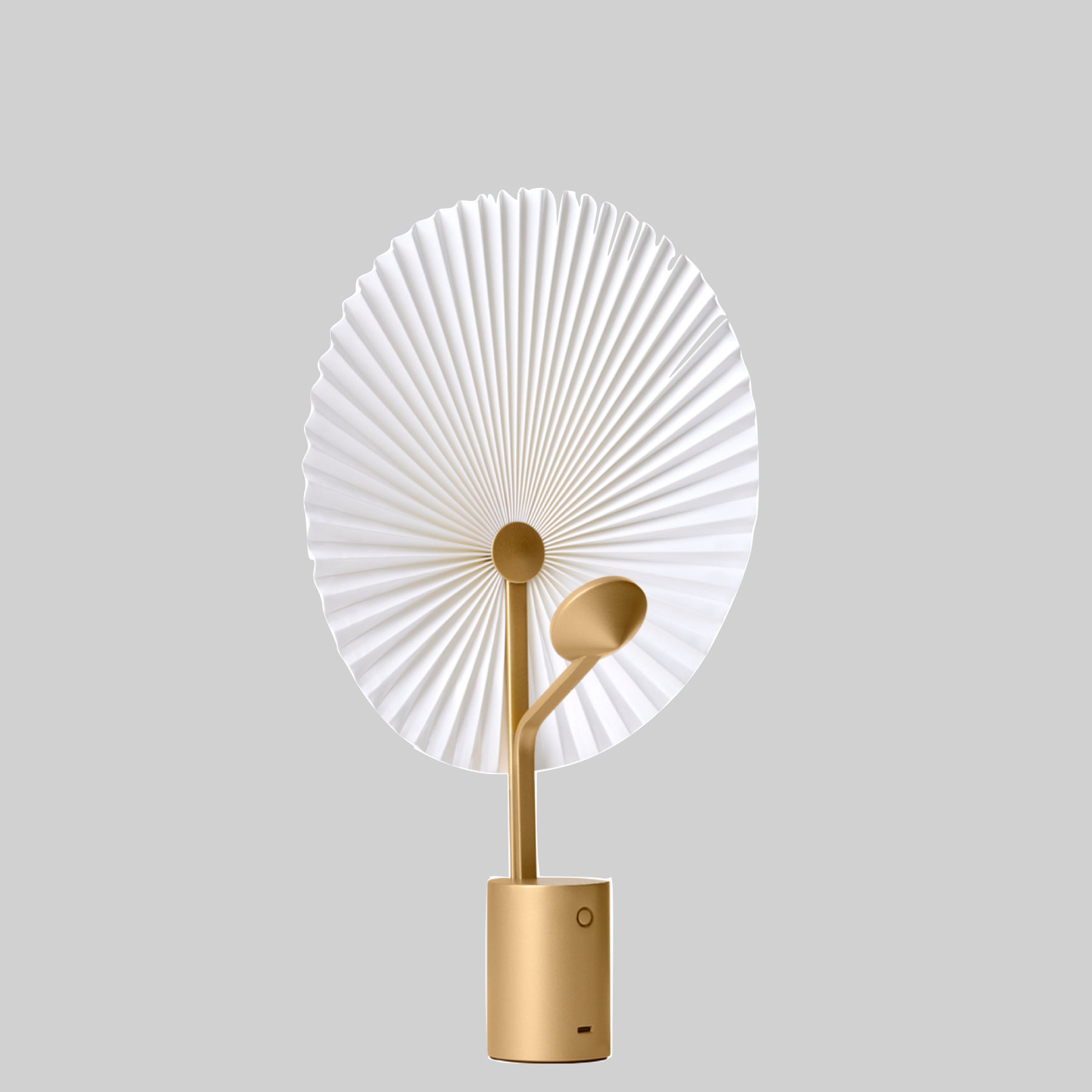 LIRIS Portable Table Lamp, Brass