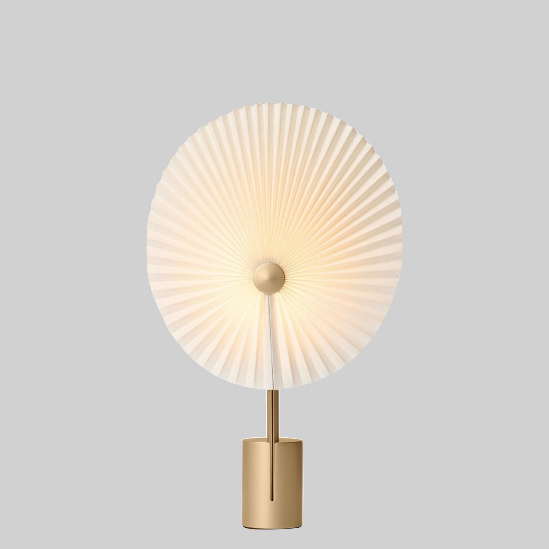 LIRIS Portable Table Lamp, Brass