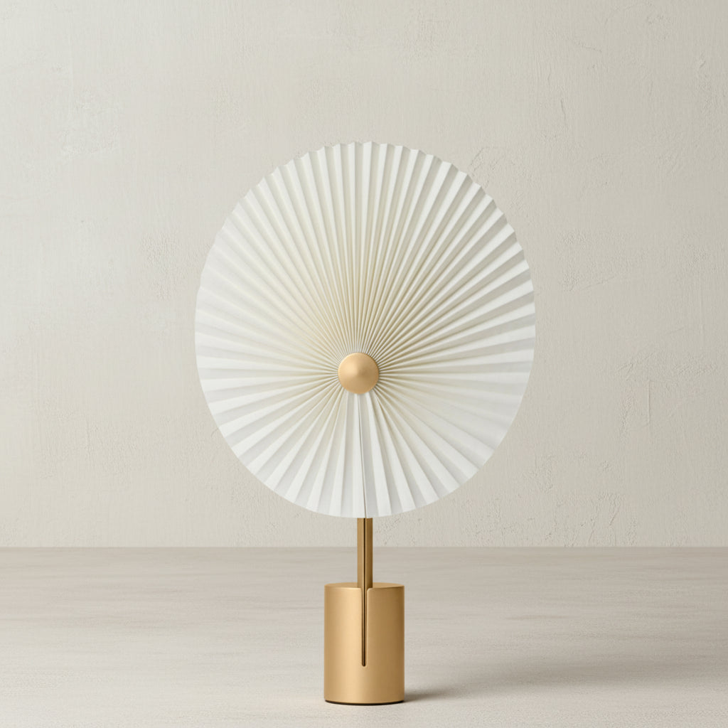 LIRIS Portable Table Lamp, Brass