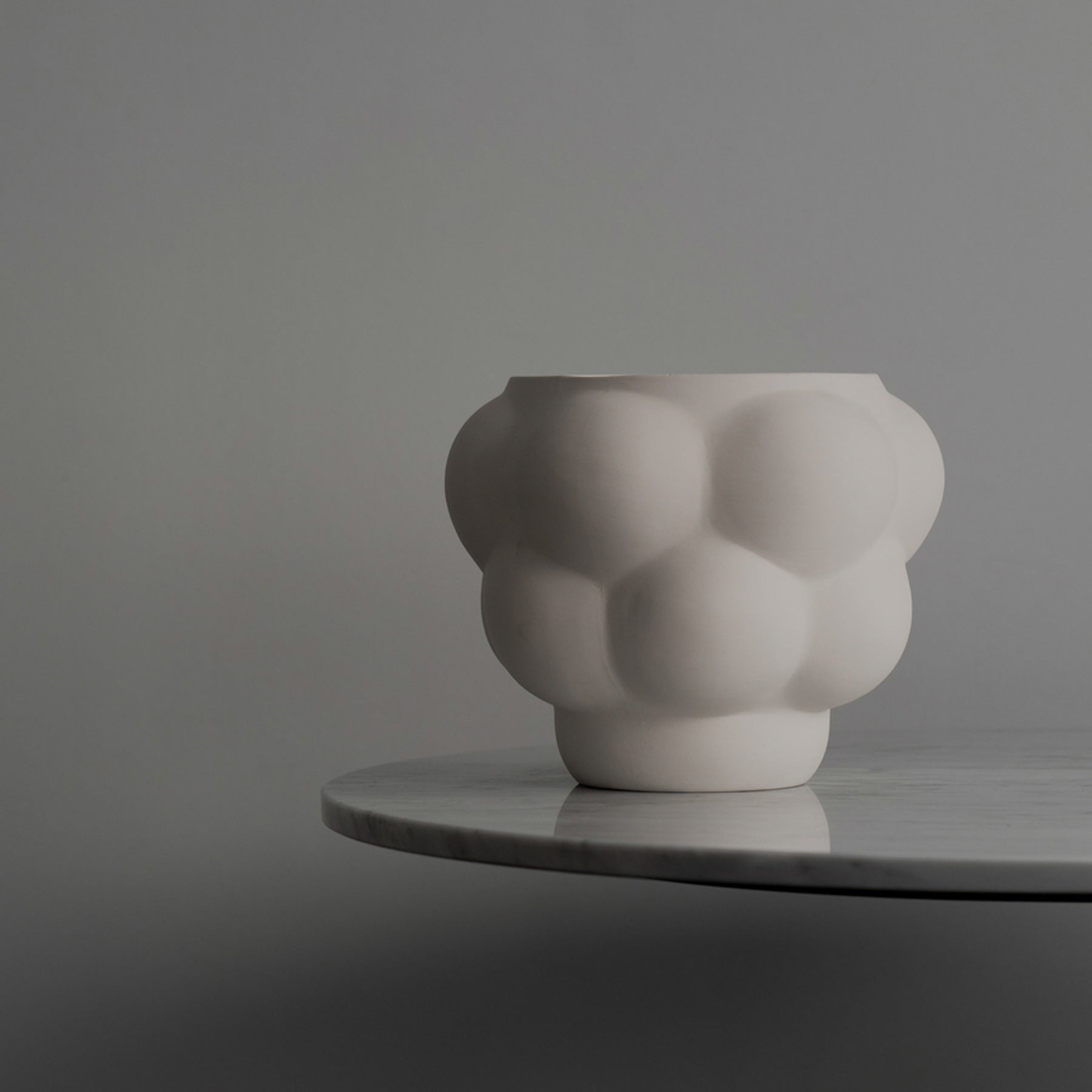 Balloon Pot 09 Raw White