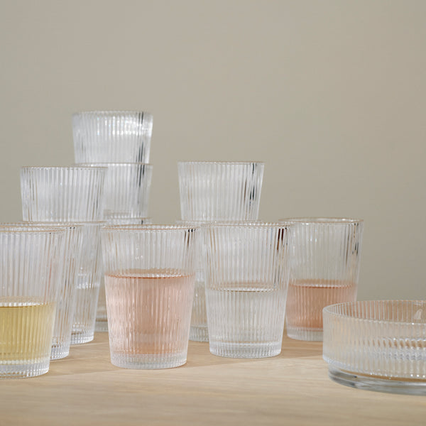 Pilastro drinking glasses, set of 6