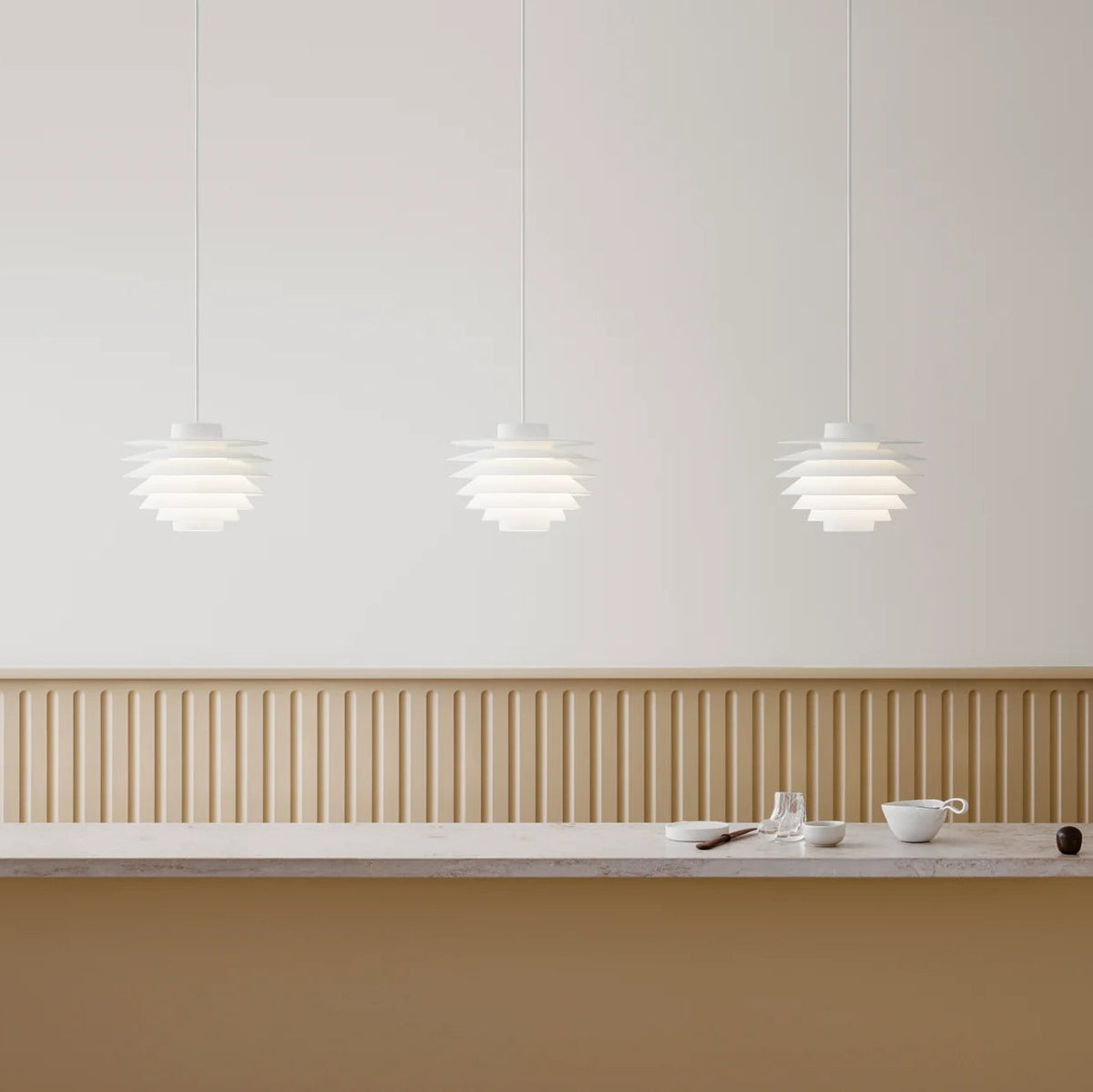 VERONA PENDANT 250 White