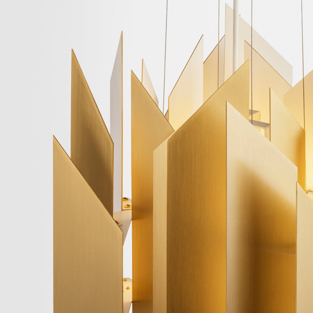 DIVAN 2 PENDANT 550 Brass