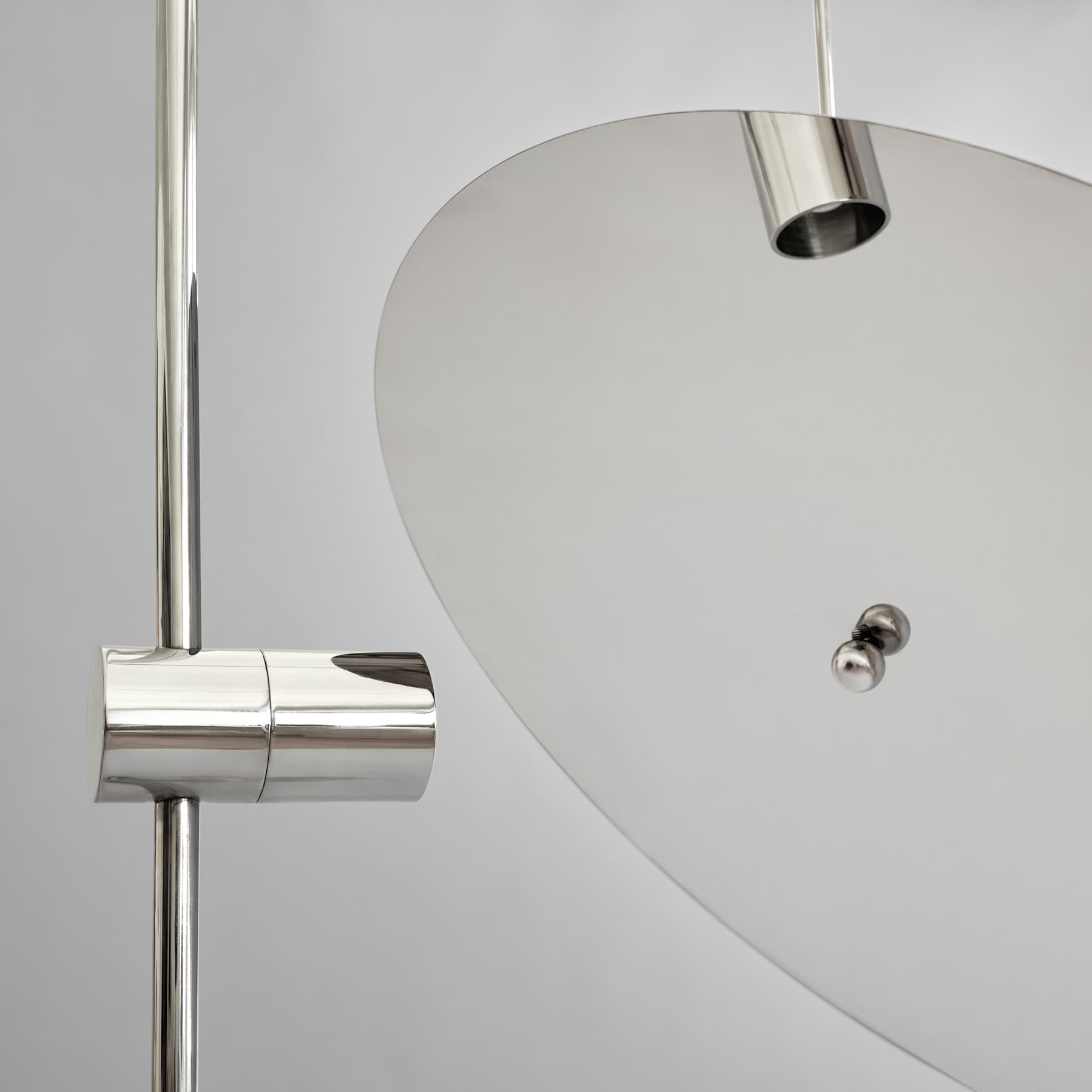 The Moon Floor Lamp - Chrome *Pre-order
