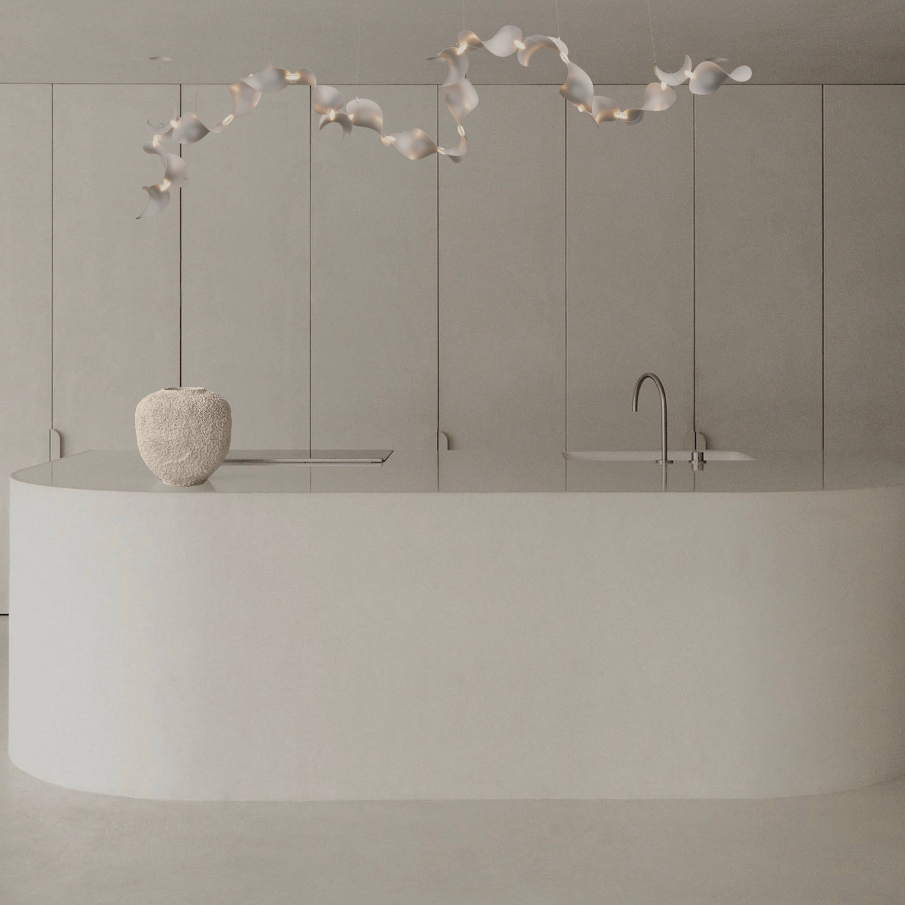 Dune 20 Curve Chandelier - 2 Finish Options*