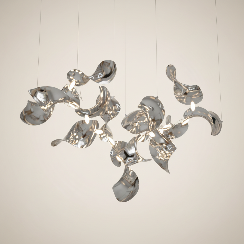 Dune 16 Cluster Chandelier - 5 Finish Options