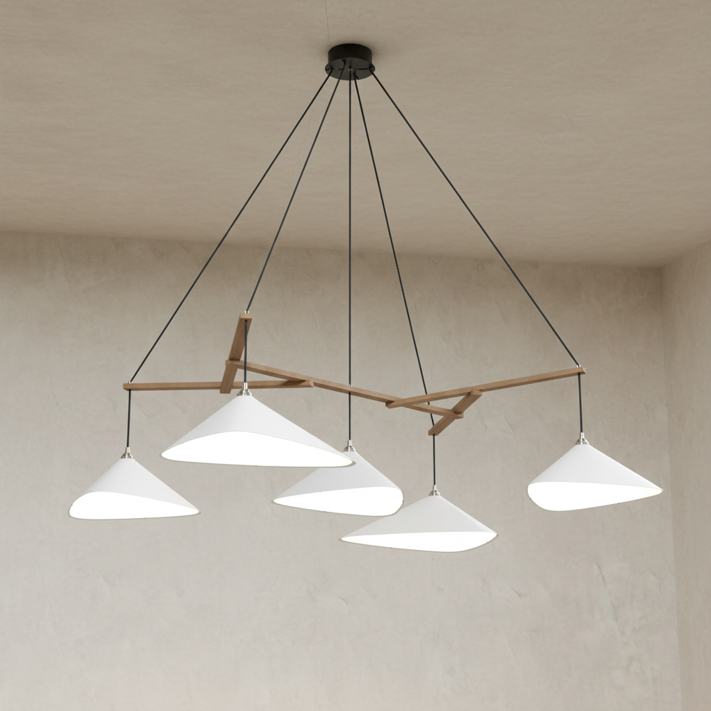 Emily Chandelier, Group of 5 - 7 Finish Options *Made-to-Order