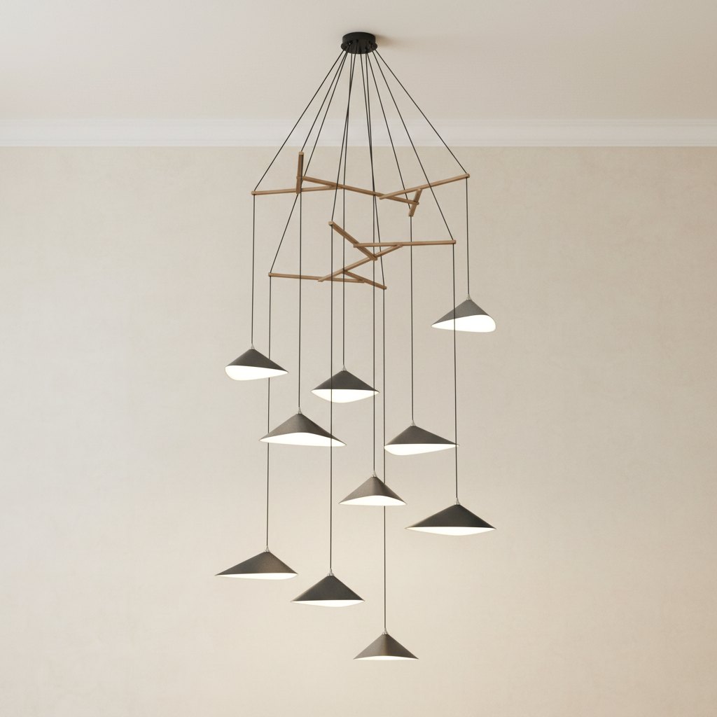 Emily Chandelier, V10 - 7 Finish Options *Made-to-order
