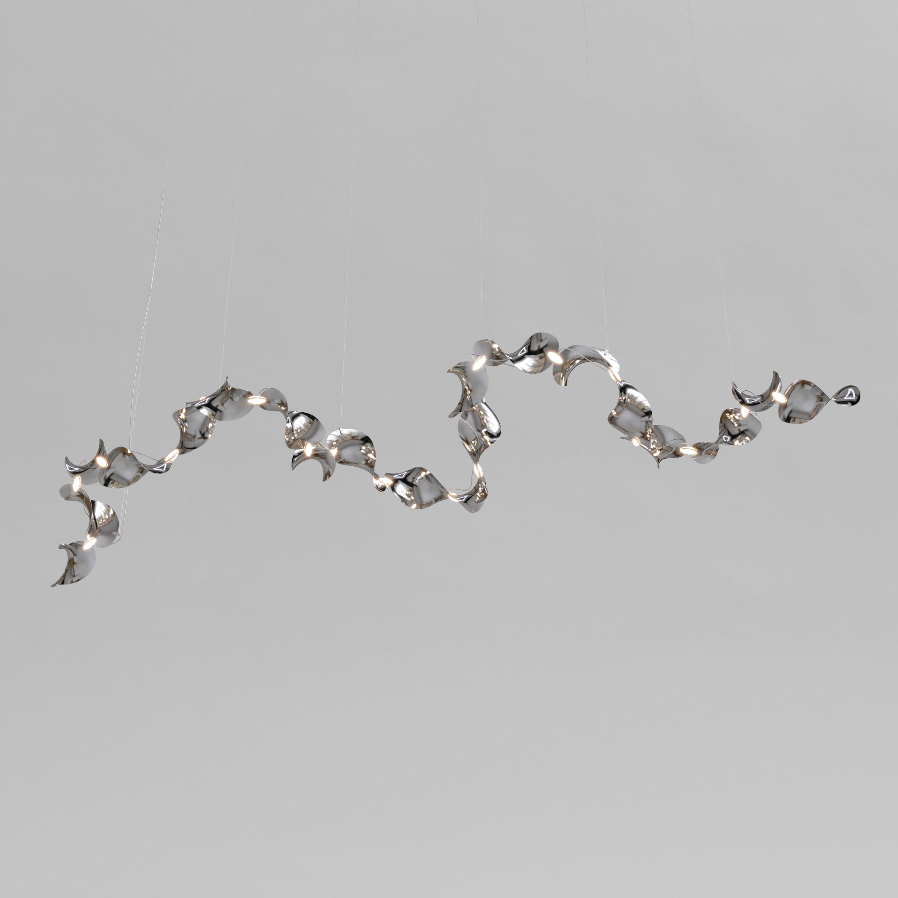 Dune 20 Curve Chandelier - 2 Finish Options*