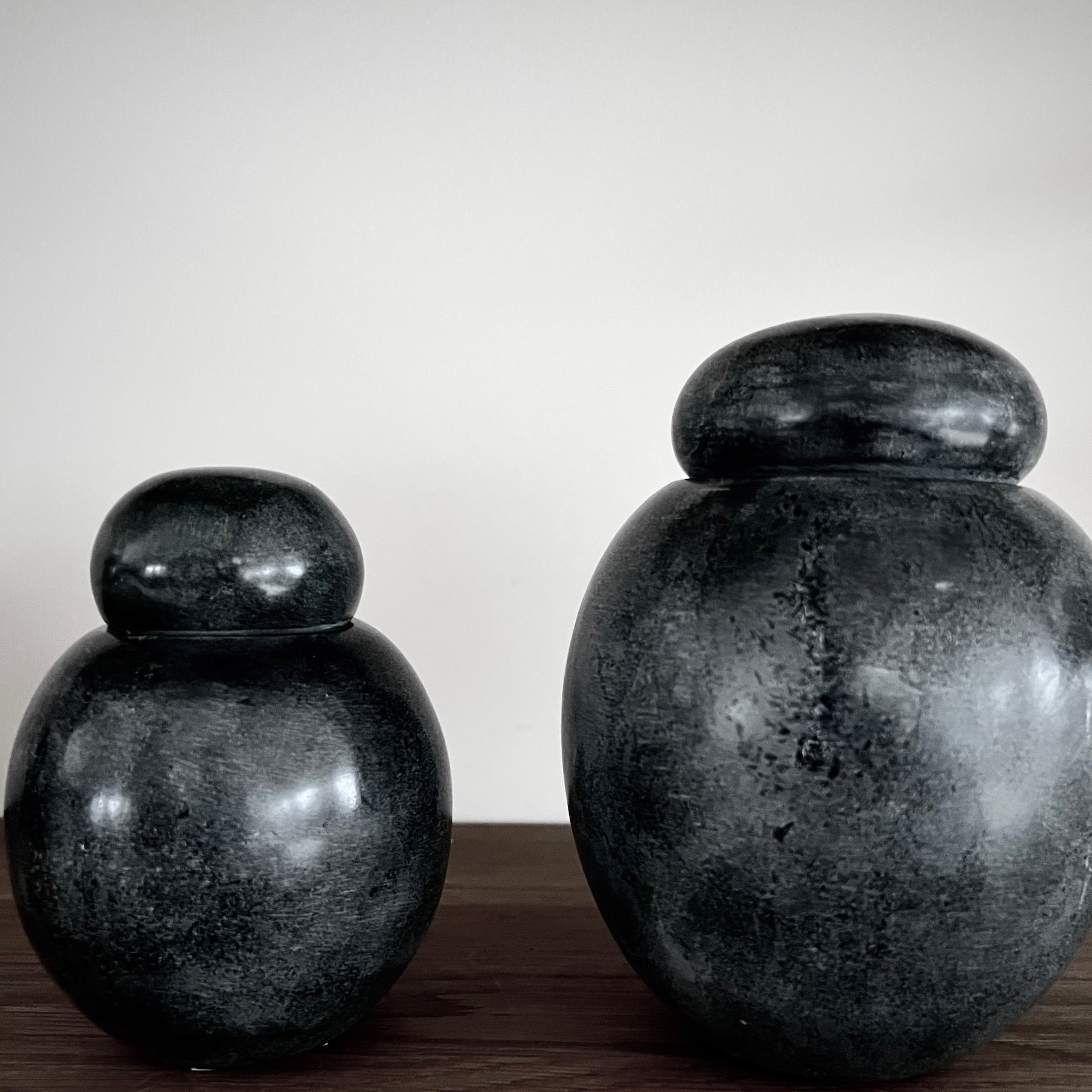 Marblelous jar 03 - black