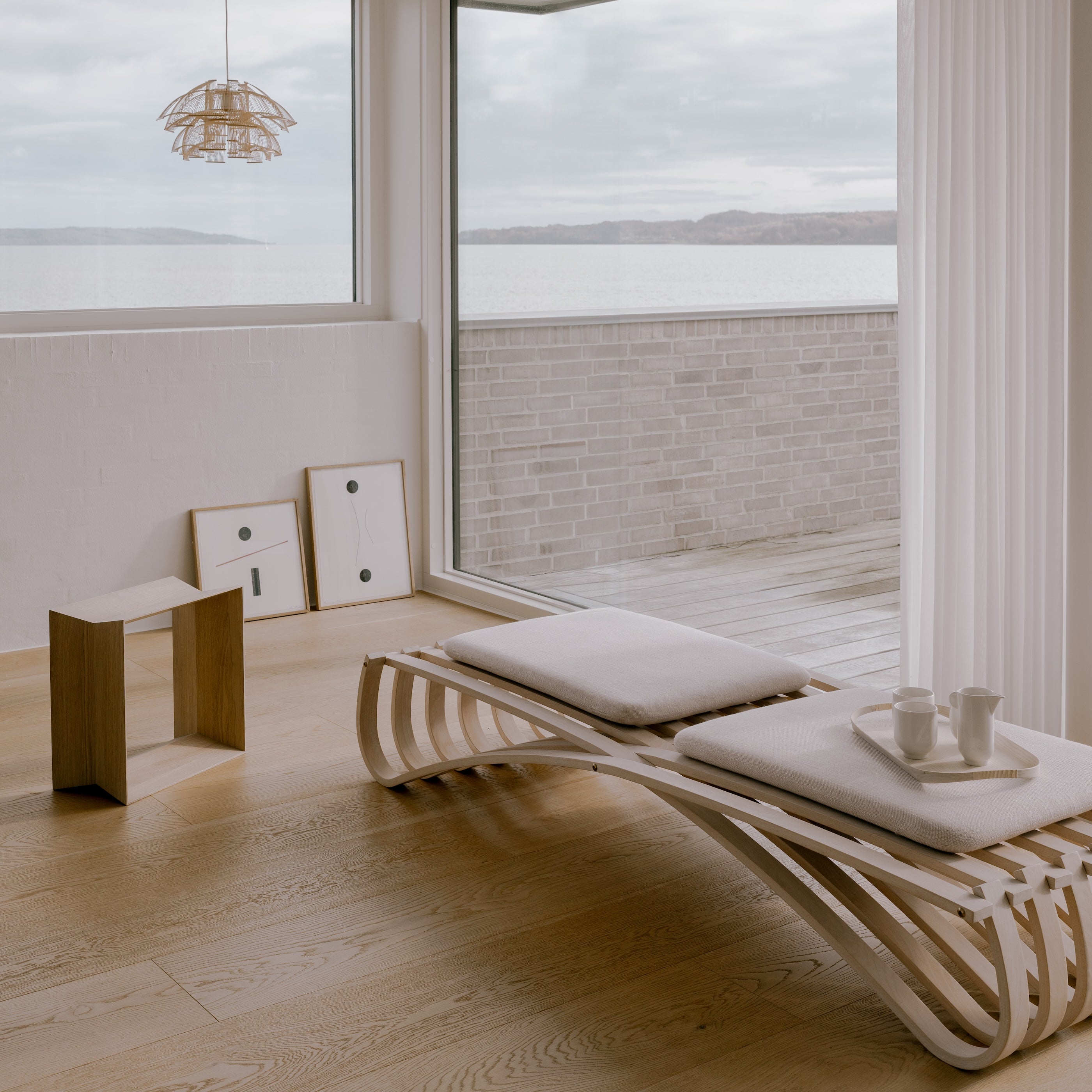 JUNDO Daybed - White Oil Beech