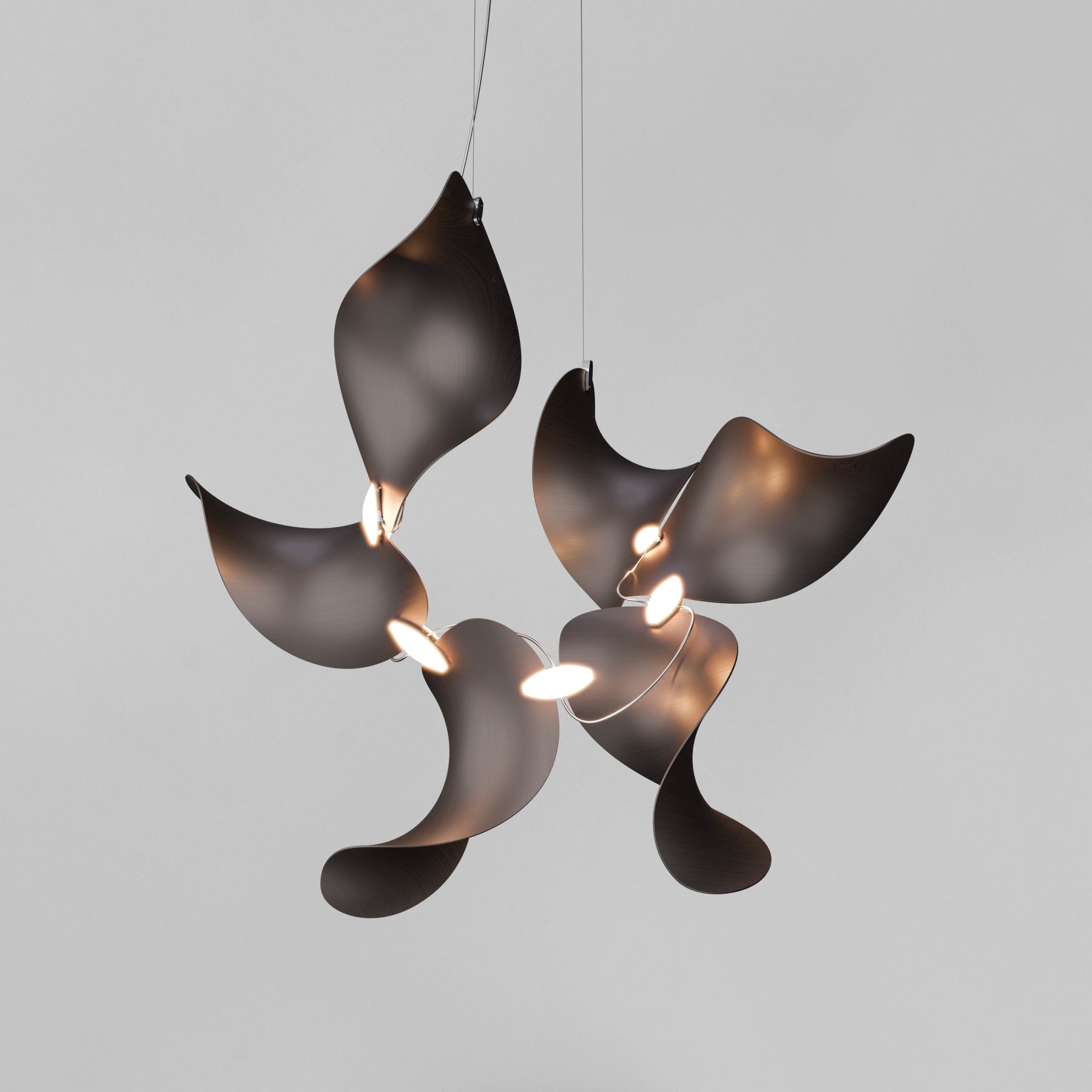 Dune 6 Cluster Chandelier - 5 Finish Options