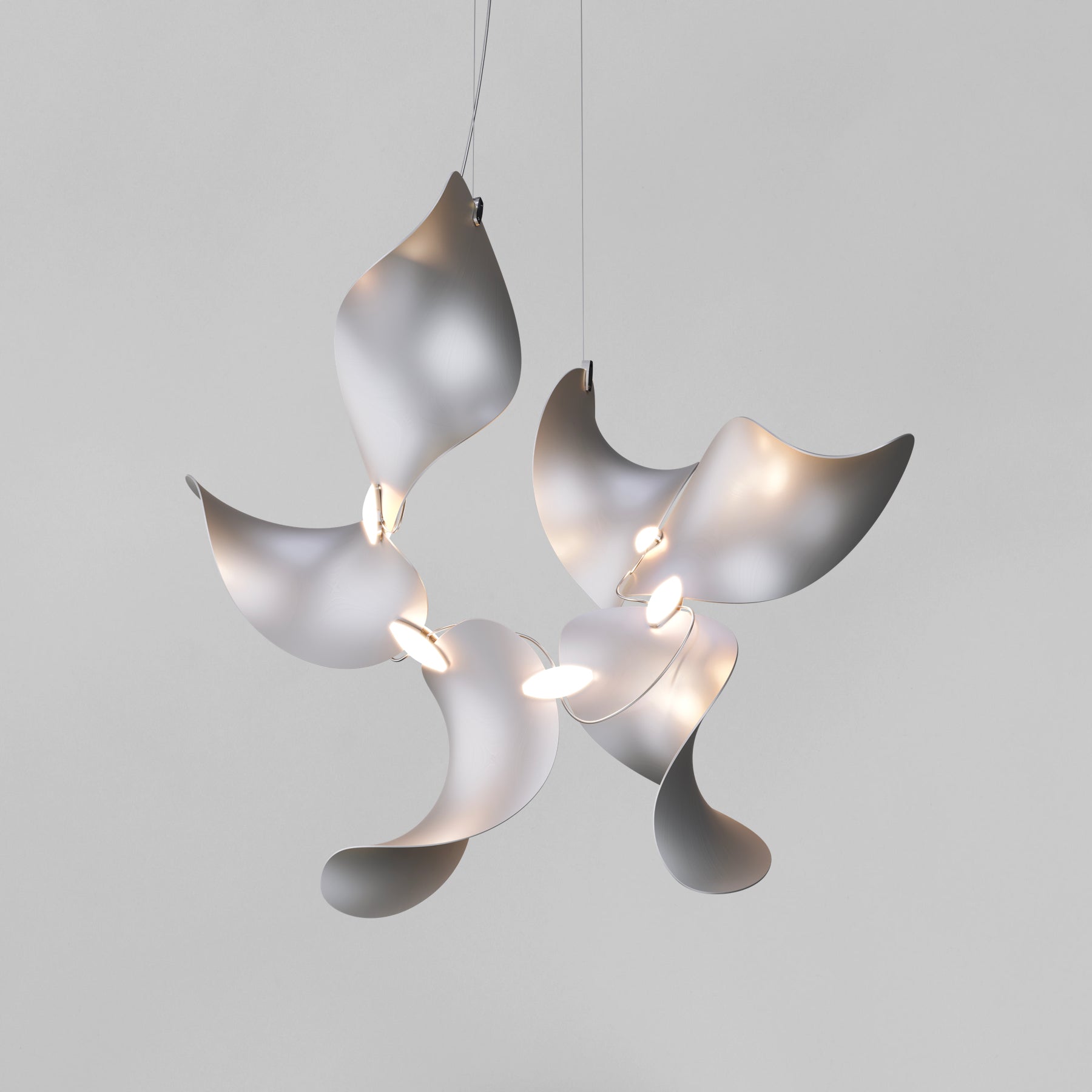 Dune 6 Cluster Chandelier - 5 Finish Options