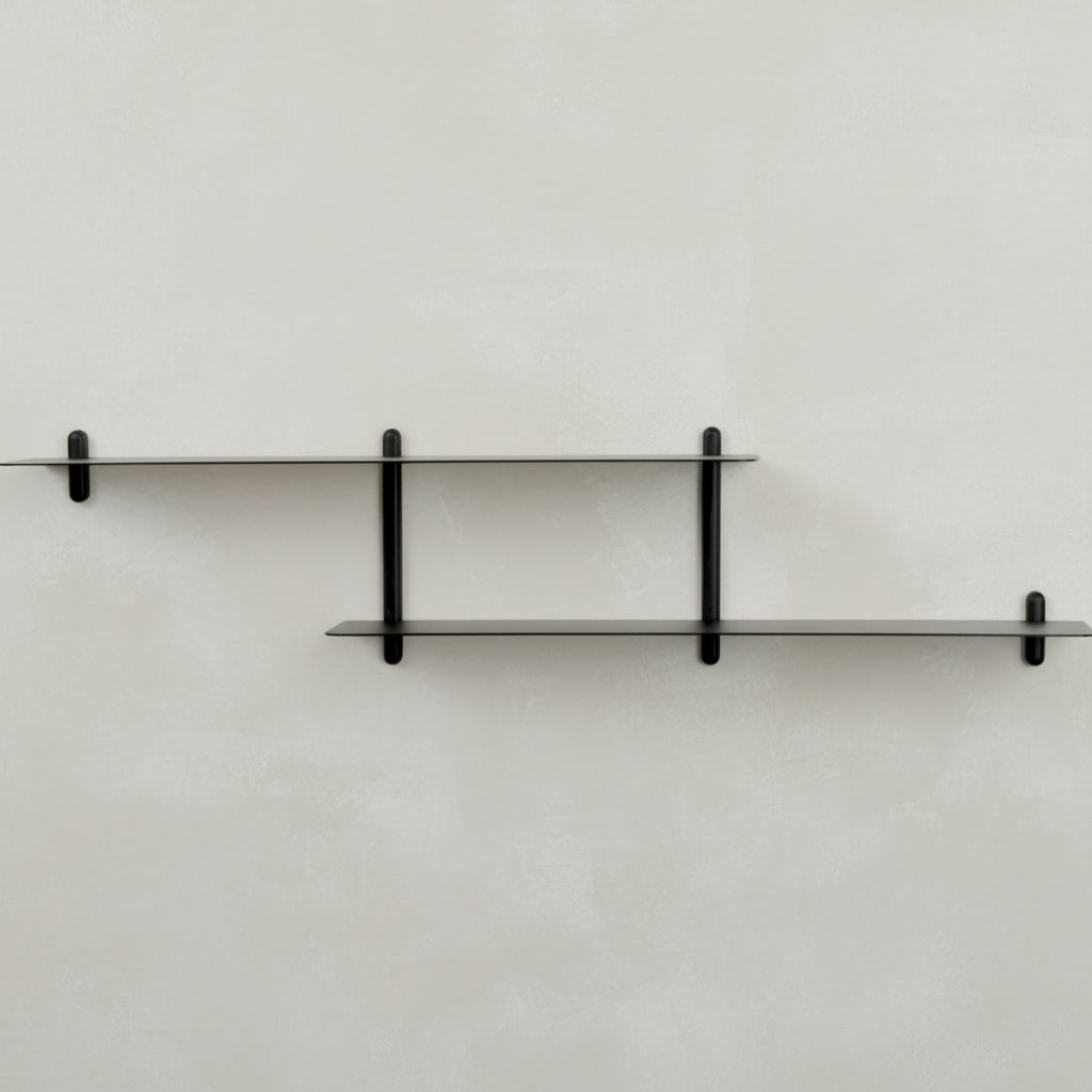 NIVO Shelf Small H - black ash/black