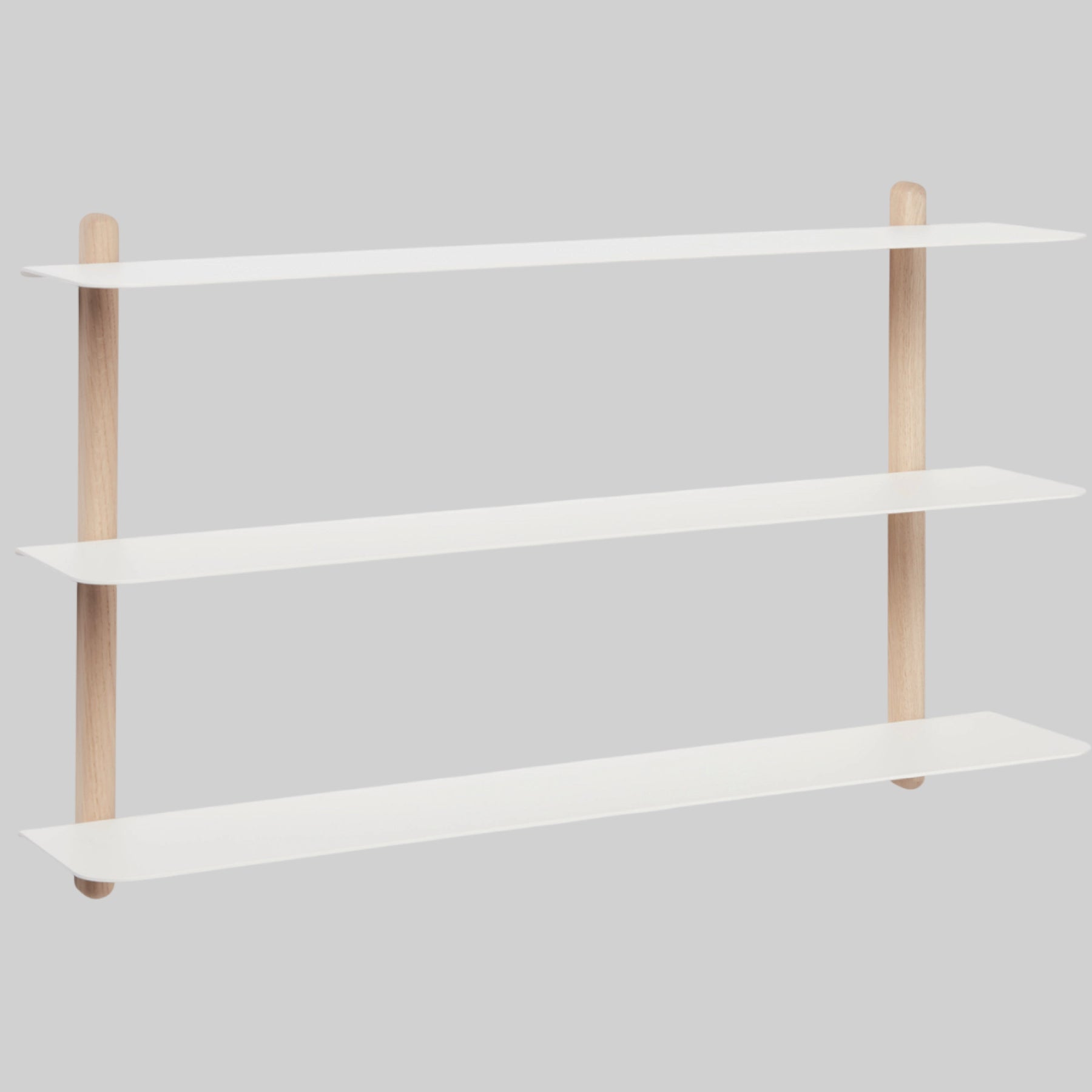 NIVO Shelf Small A - light oak/white