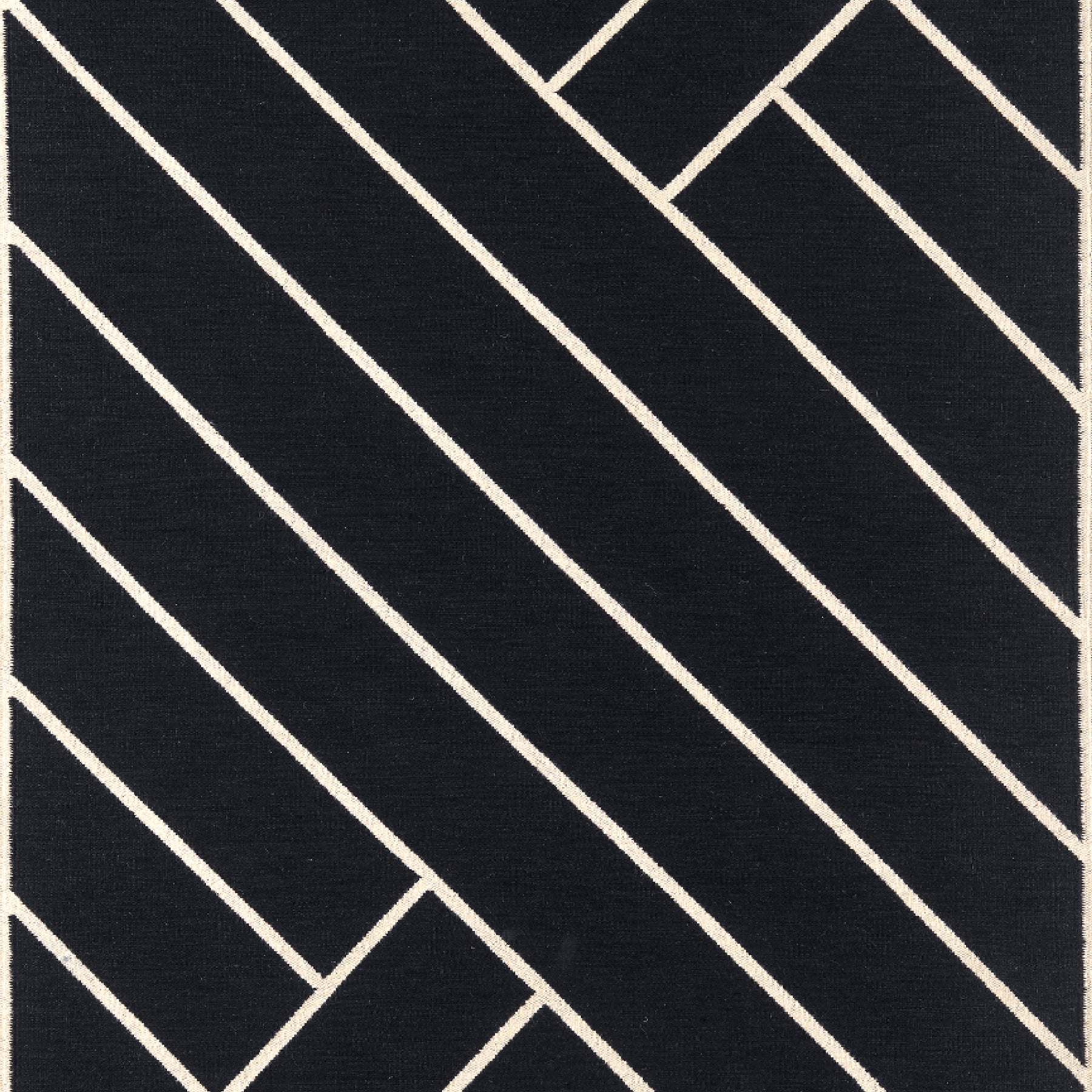 Vibeke Klint Rug VK-2, Black - 3 Standard Sizes