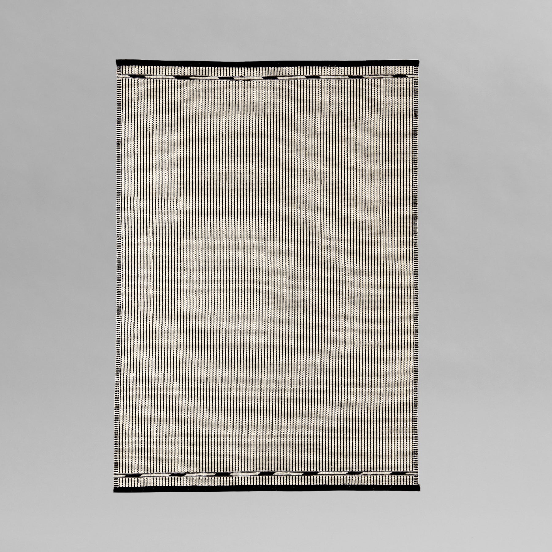 Vibeke Klint Rug VK-3, Off-White-Black - 3 Standard Sizes