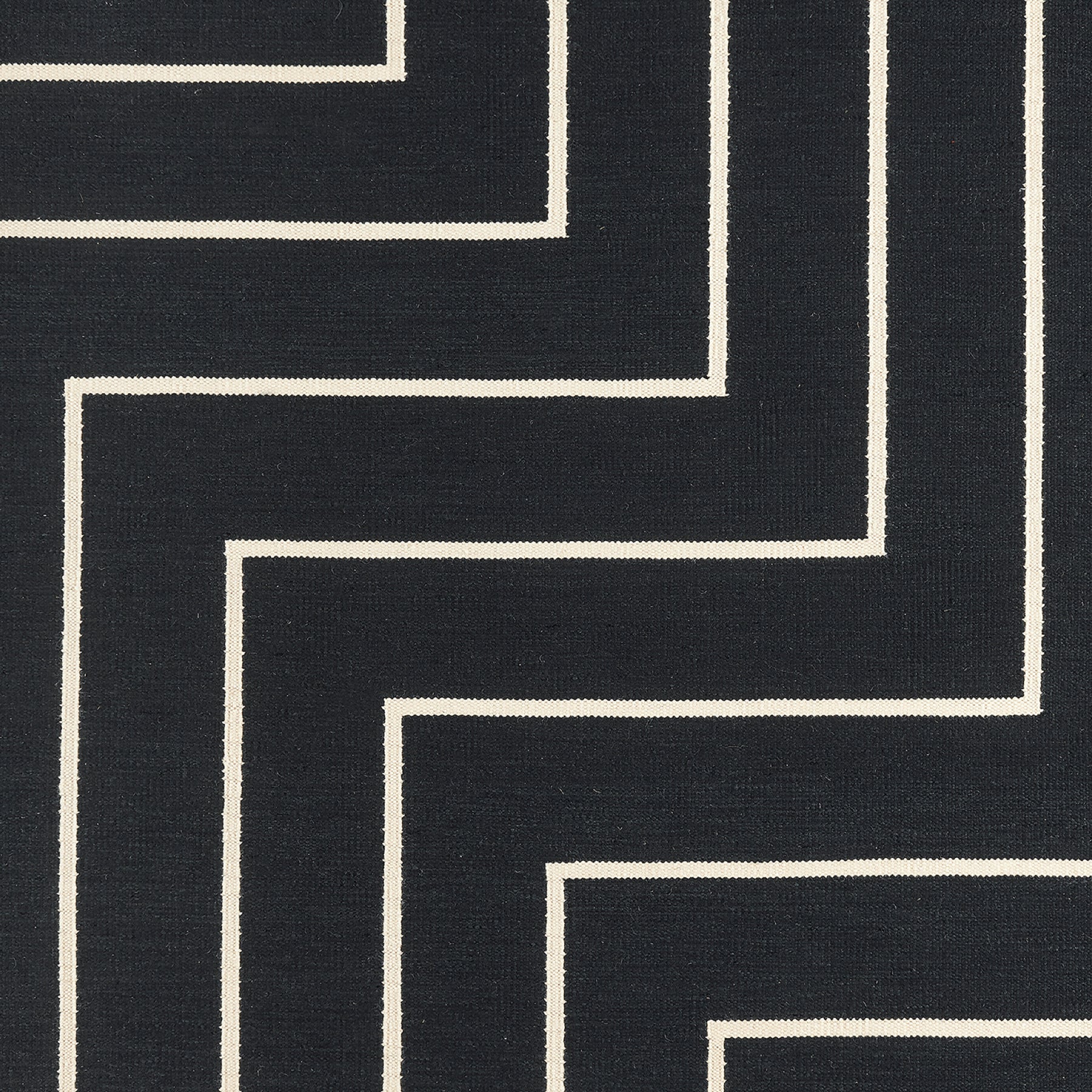 Vibeke Klint Rug VK-1, Black - 3 Standard Sizes