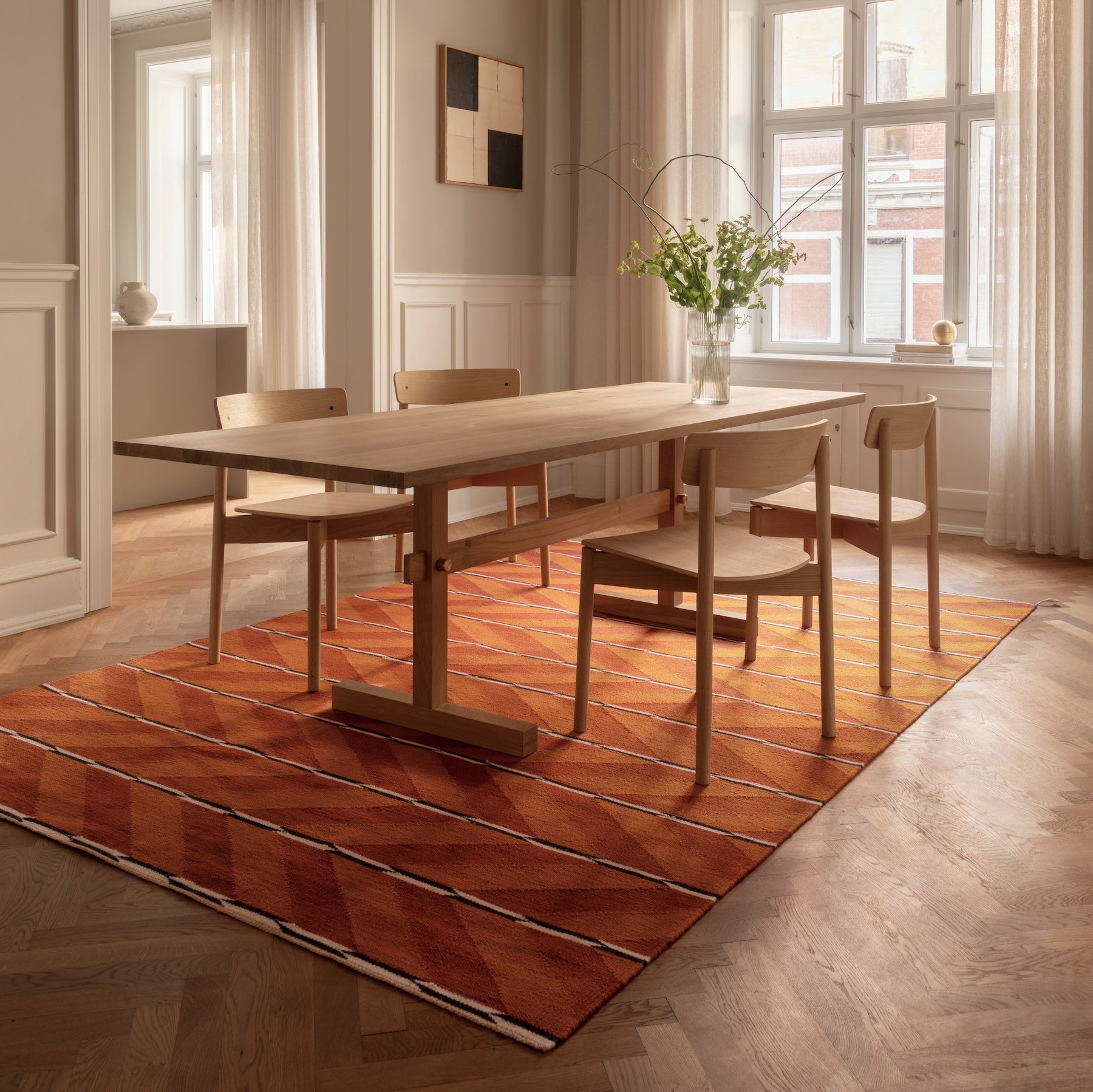 Vibeke Klint Rug VK-6, 3 Standard Sizes