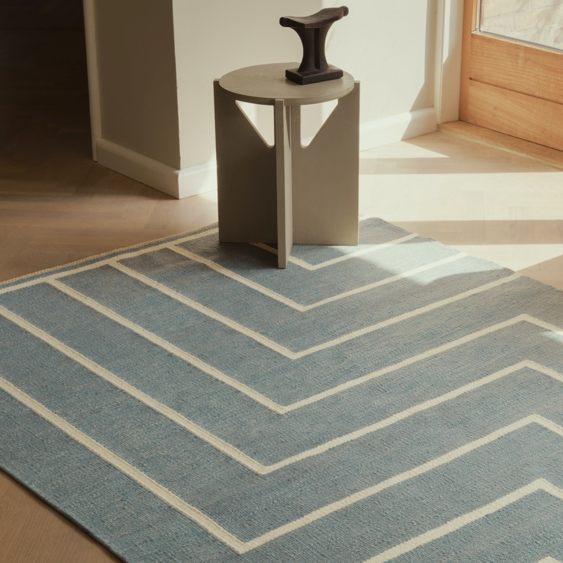 Vibeke Klint Rug VK-1, Light Blue - 3 Standard Sizes