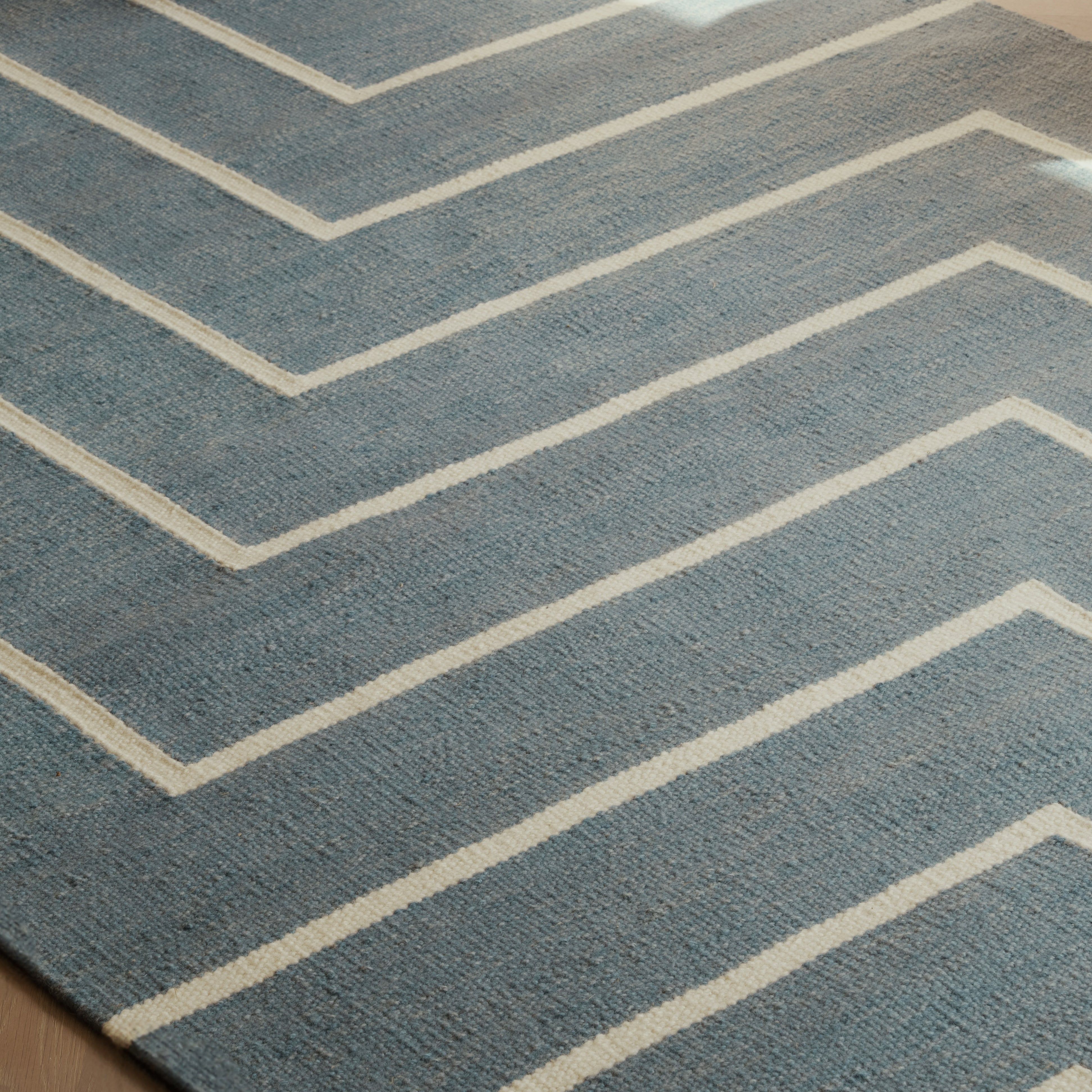 Vibeke Klint Rug VK-1, Light Blue - 3 Standard Sizes