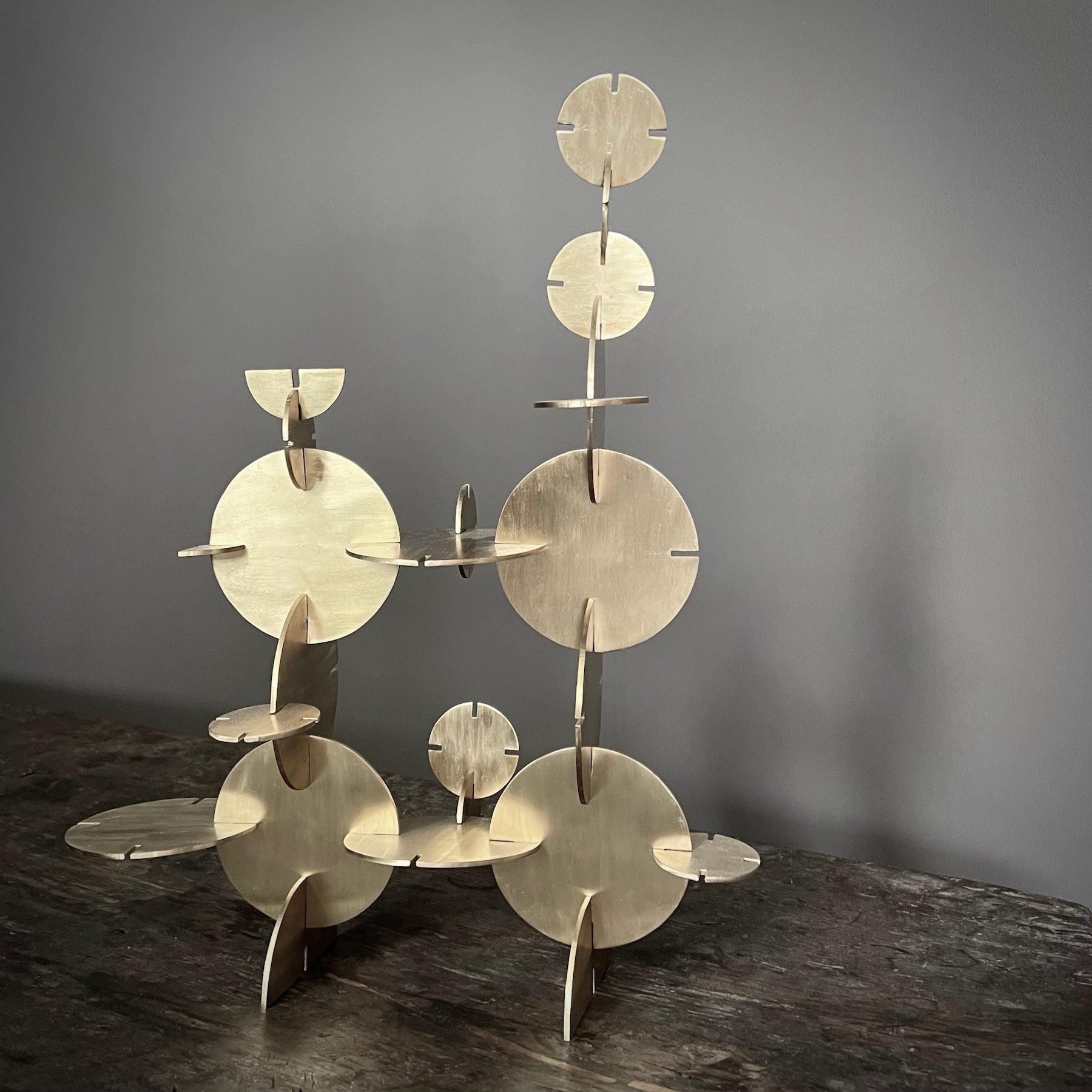 CREATE Sculpture - Large, Brass