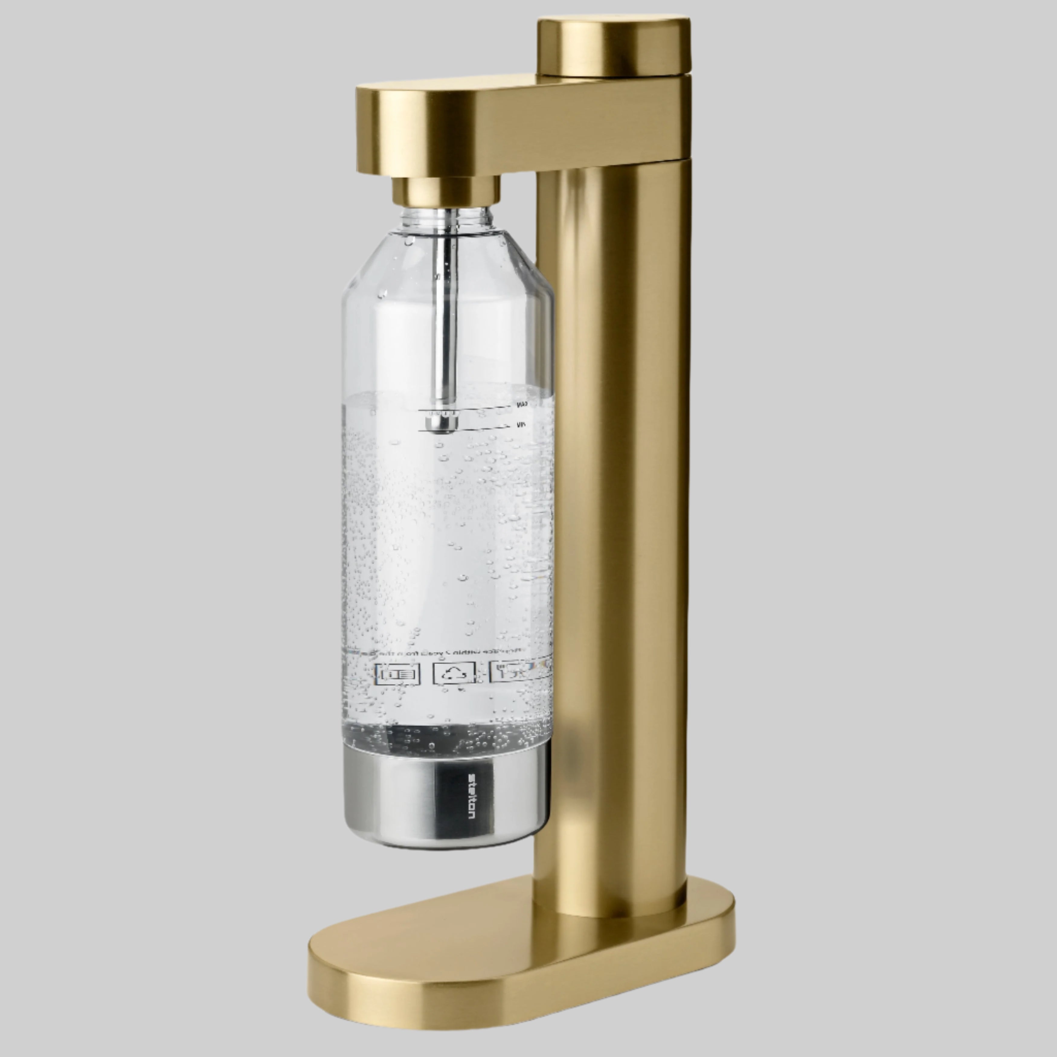 BRUS Carbonator Brushed Brass